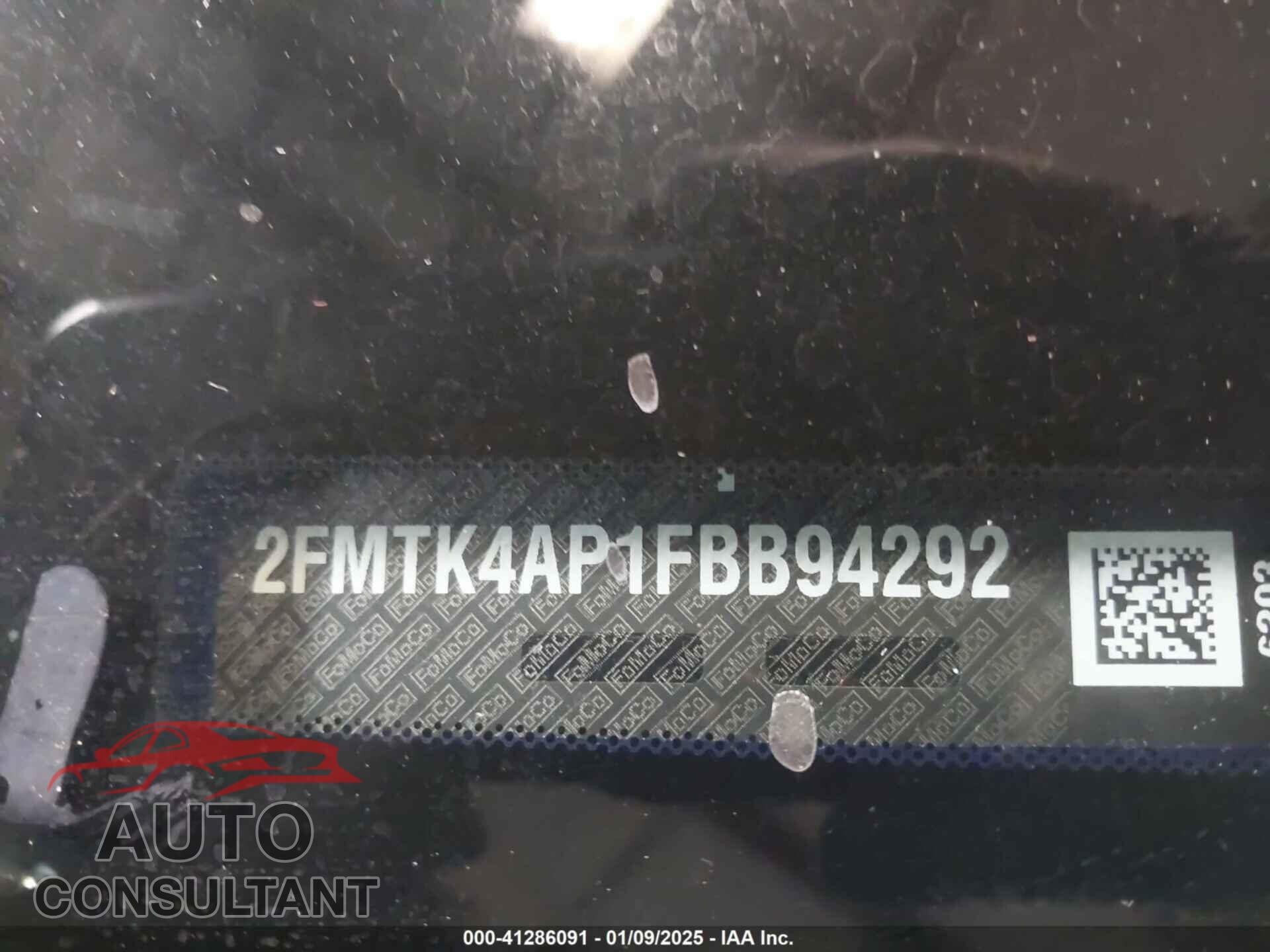 FORD EDGE 2015 - 2FMTK4AP1FBB94292