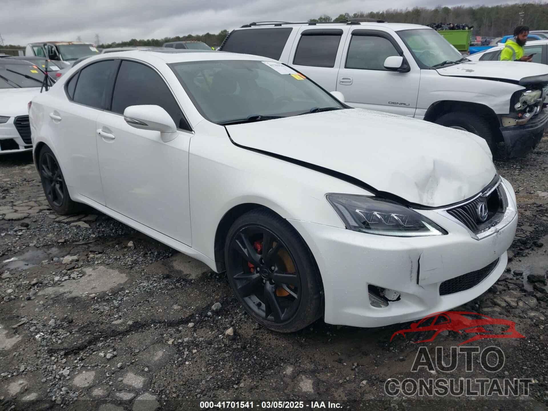 LEXUS IS 250 2010 - JTHBF5C29A5123784