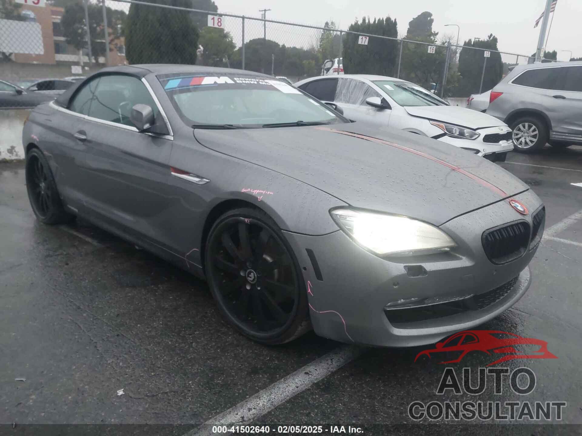 BMW 650I 2012 - WBALZ3C5XCDL70748