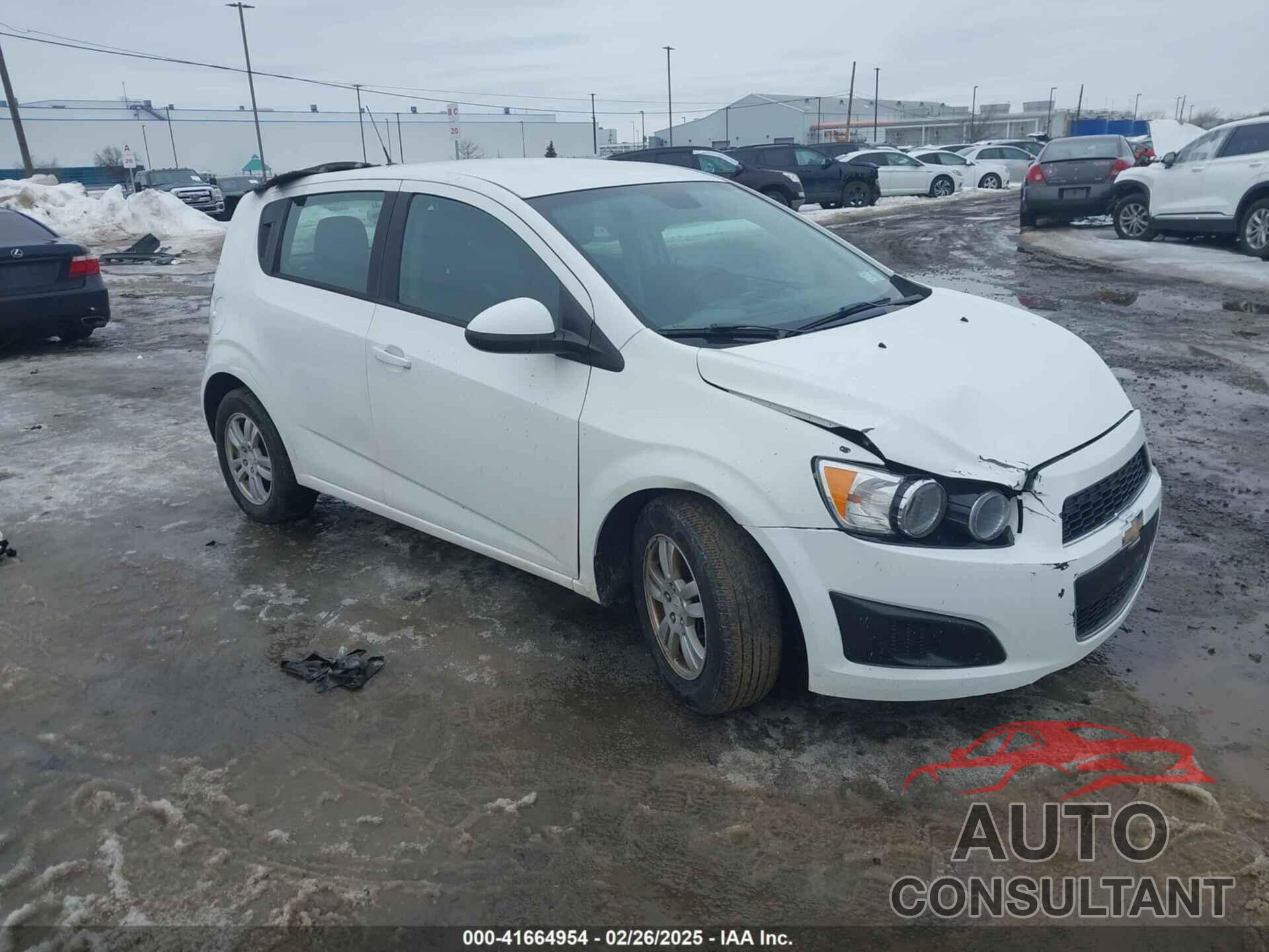 CHEVROLET SONIC 2012 - 1G1JA6SH7C4142262