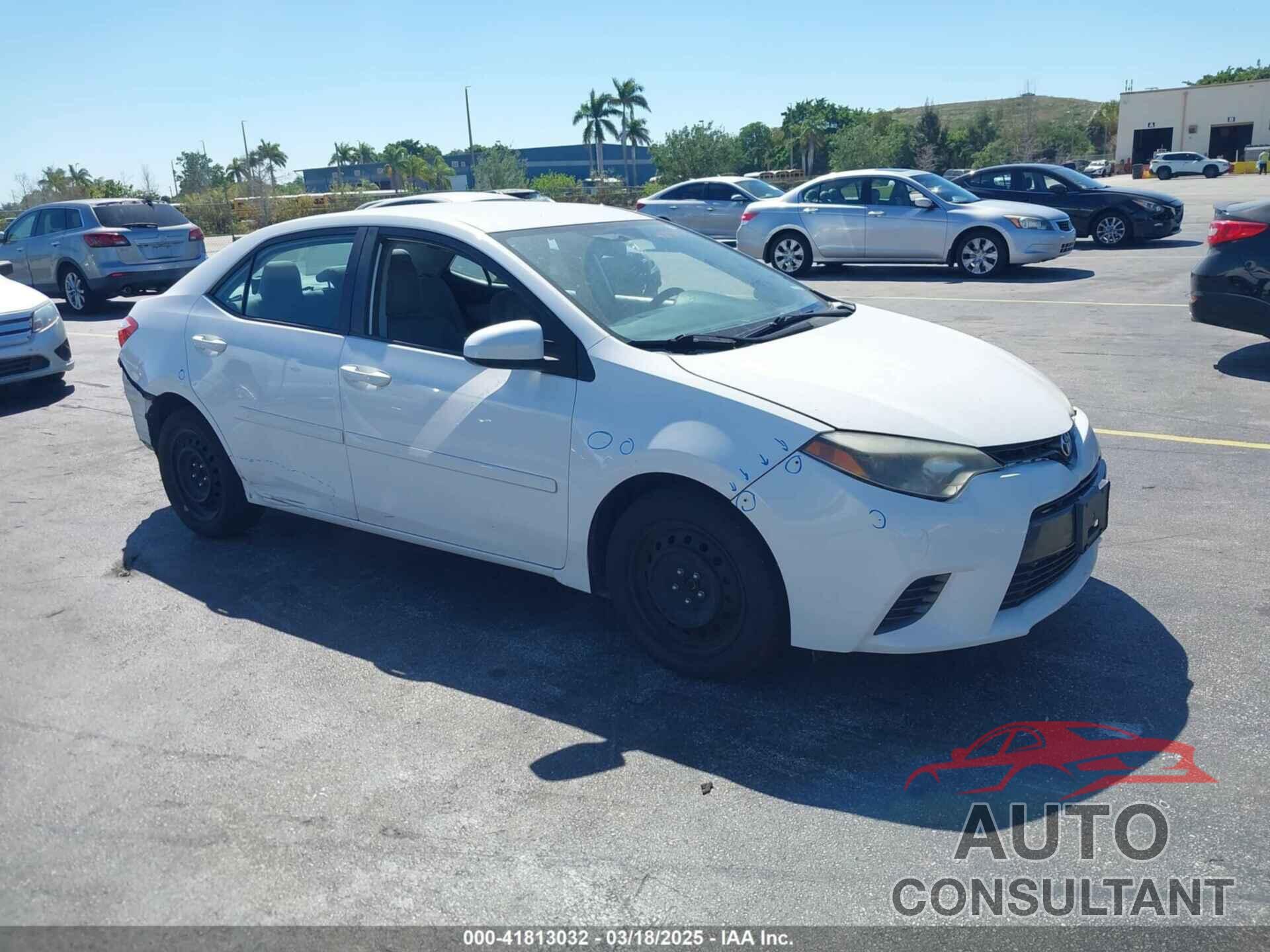 TOYOTA COROLLA 2016 - 2T1BURHE0GC497584