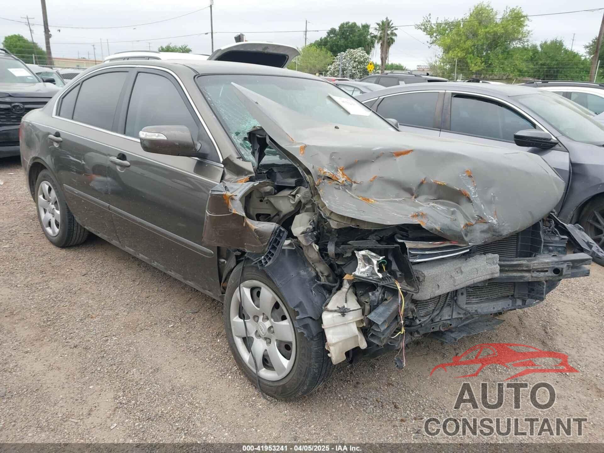KIA OPTIMA 2009 - KNAGE228X95299444