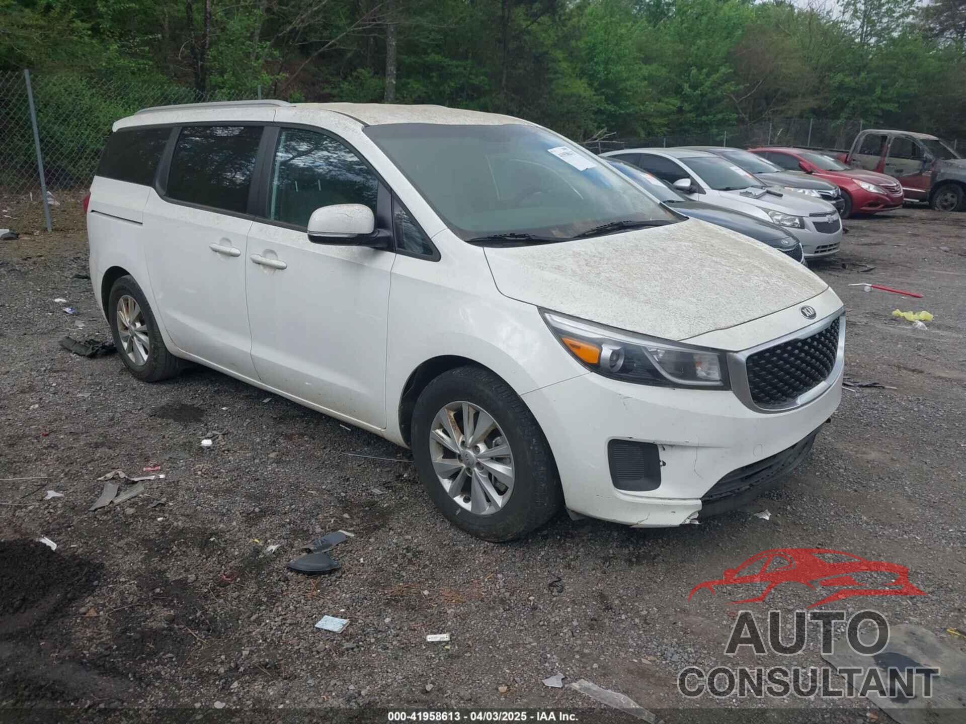 KIA SEDONA 2016 - KNDMB5C1XG6182780