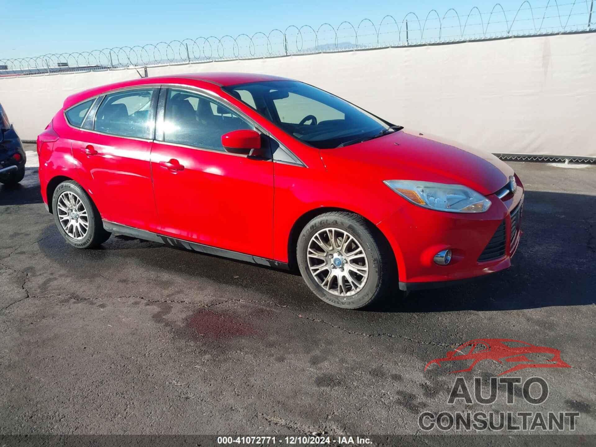 FORD FOCUS 2012 - 1FAHP3K24CL394853