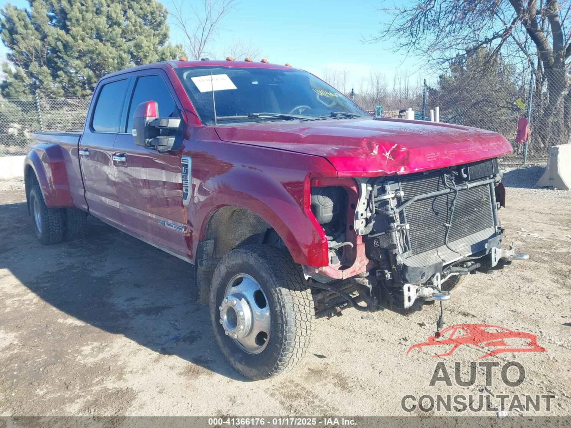 FORD F-350 2018 - 1FT8W3DT9JEB11531