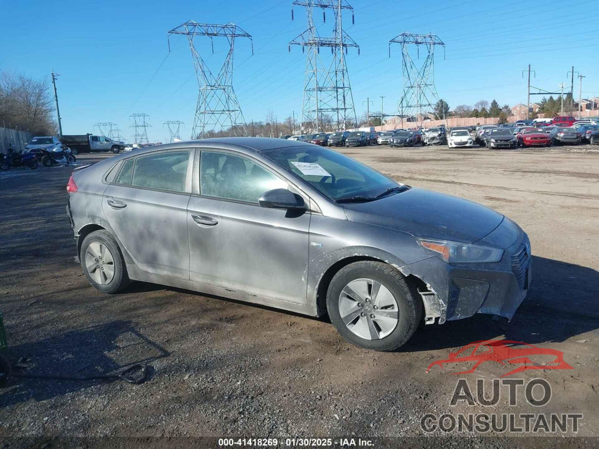 HYUNDAI IONIQ HYBRID 2019 - KMHC65LC4KU168326