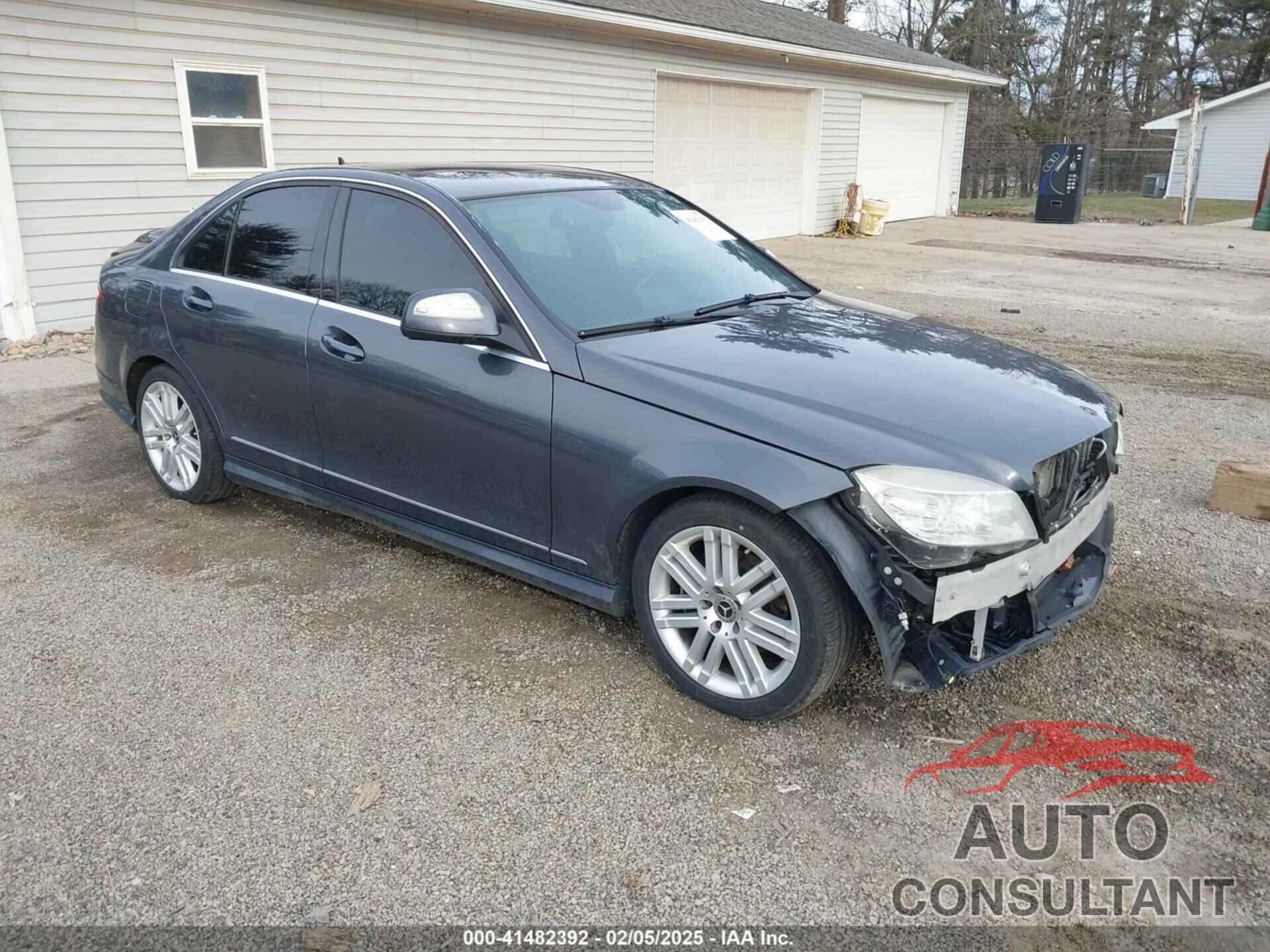 MERCEDES-BENZ C 300 2009 - WDDGF81X09F246960