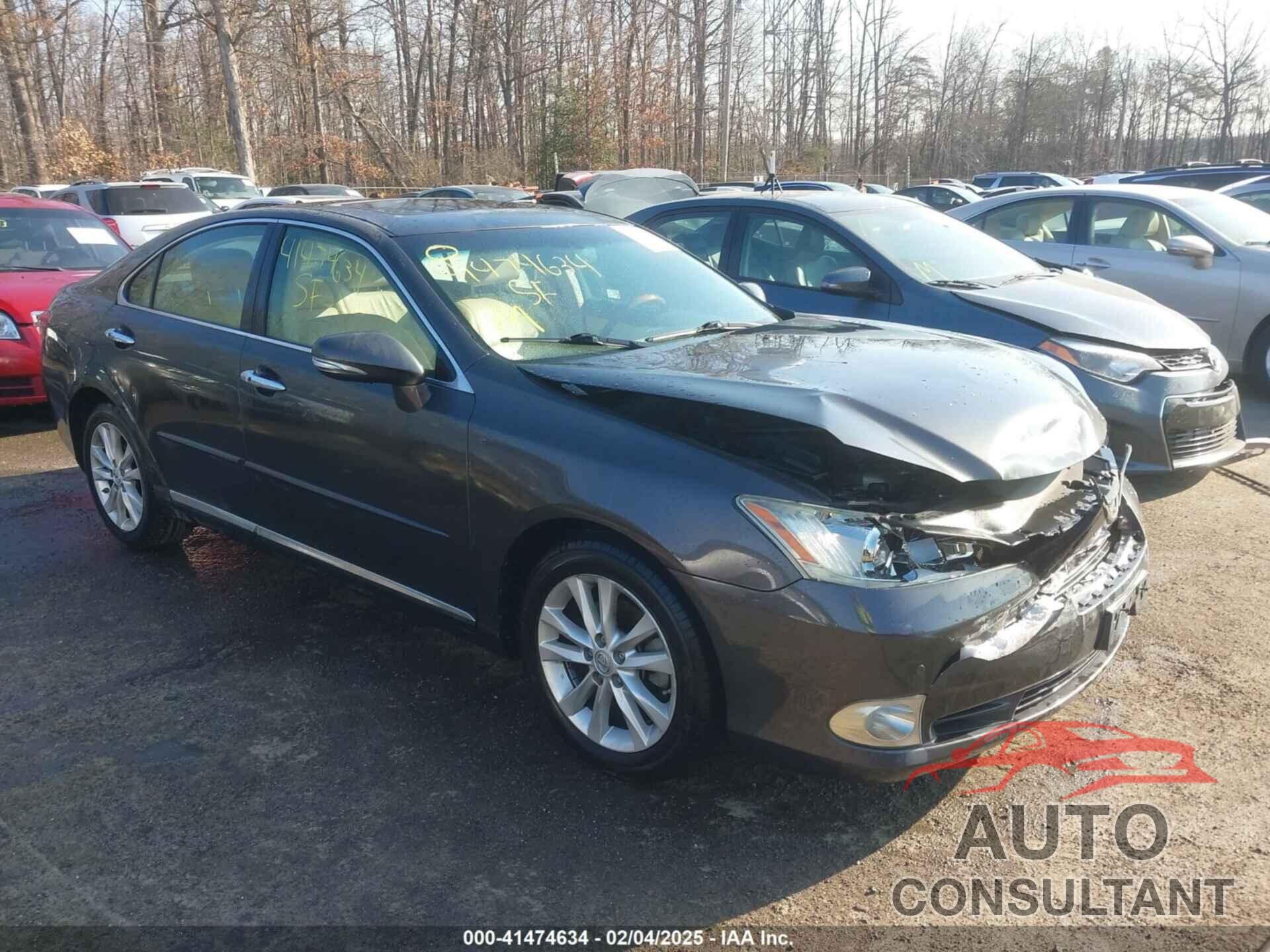 LEXUS ES 350 2011 - JTHBK1EG0B2465155