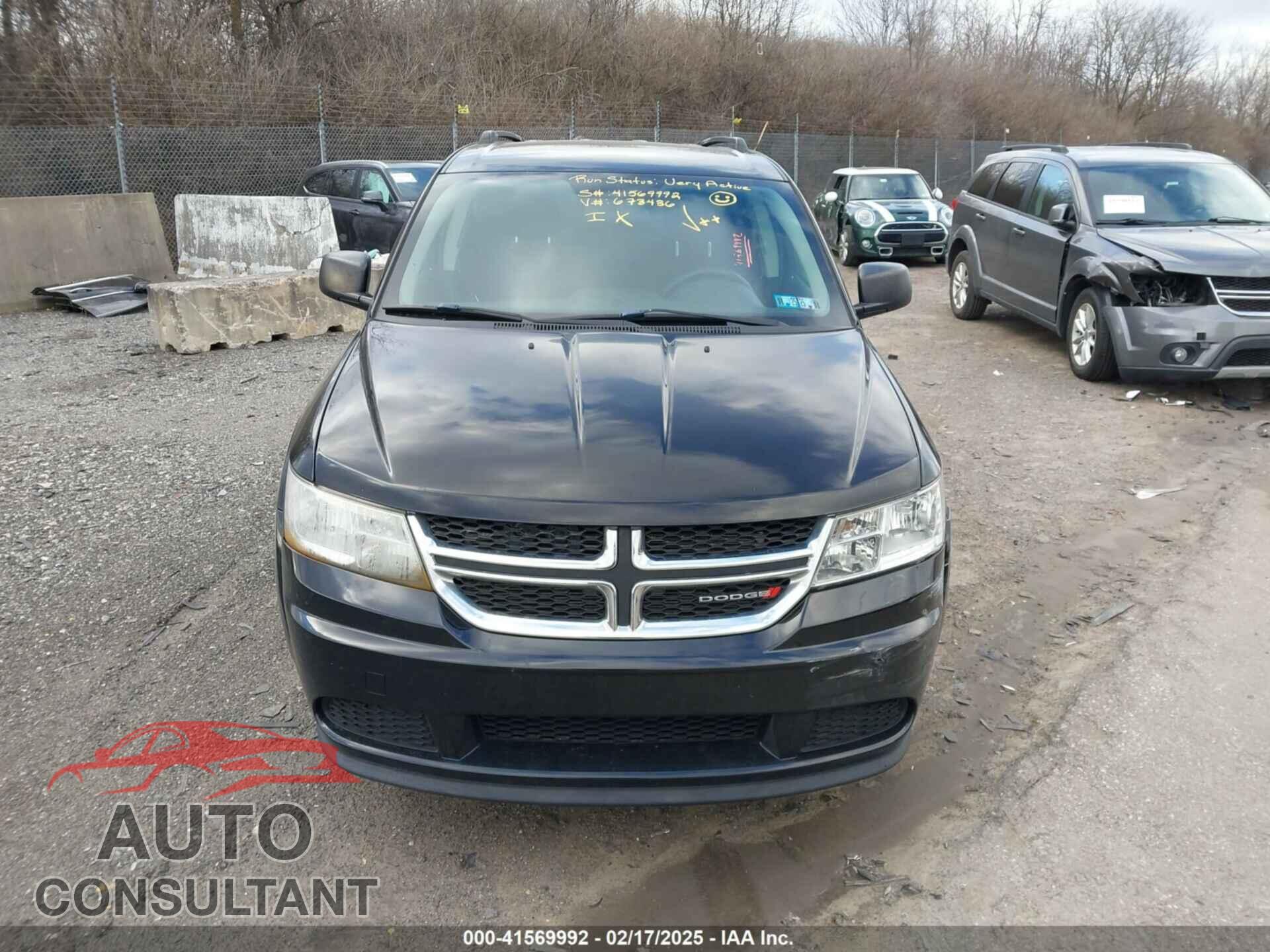 DODGE JOURNEY 2017 - 3C4PDCAB9HT673436