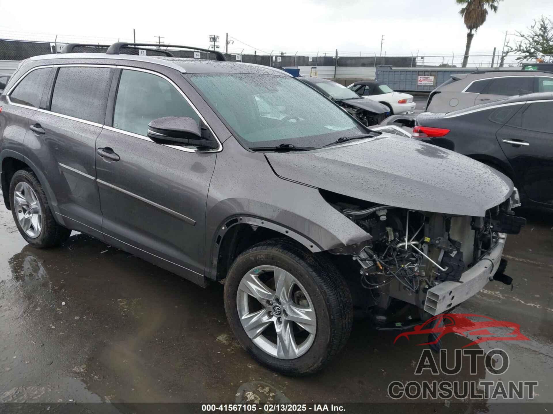 TOYOTA HIGHLANDER 2019 - 5TDYZRFH8KS358523