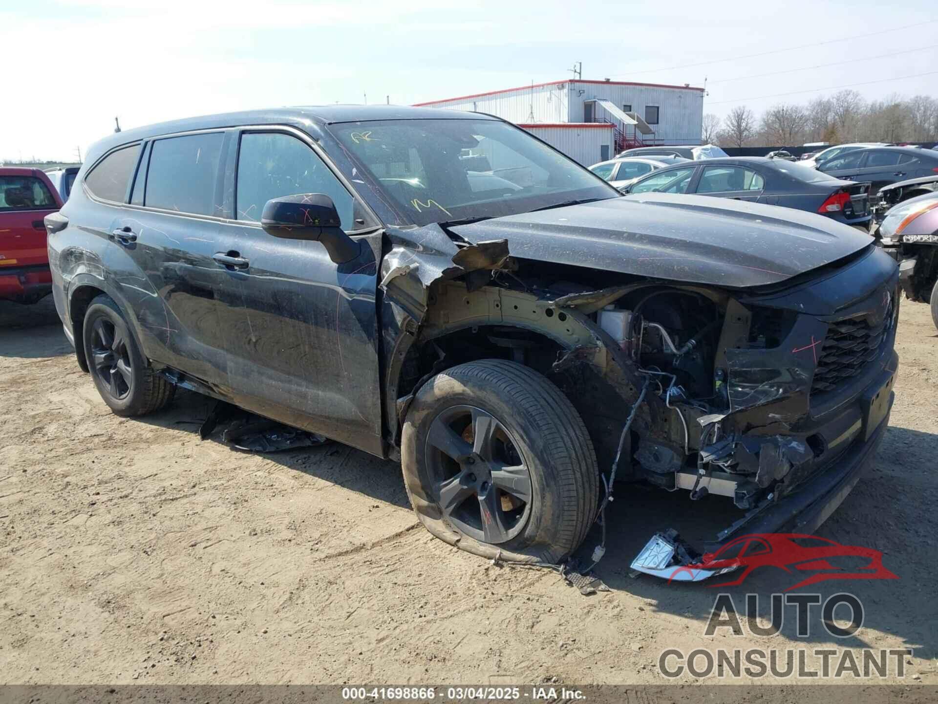 TOYOTA HIGHLANDER 2020 - 5TDBZRBH4LS512187
