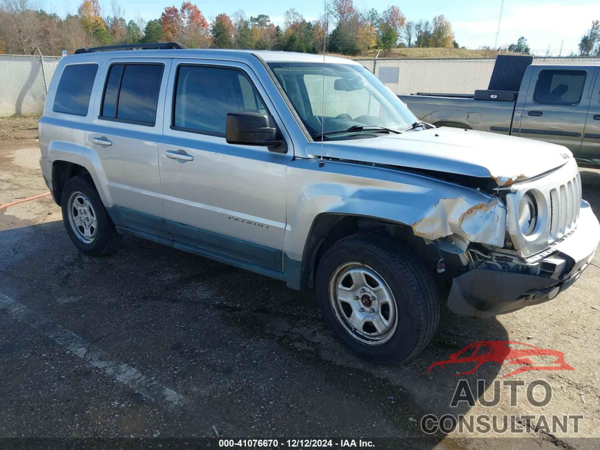 JEEP PATRIOT 2011 - 1J4NT1GA8BD263425