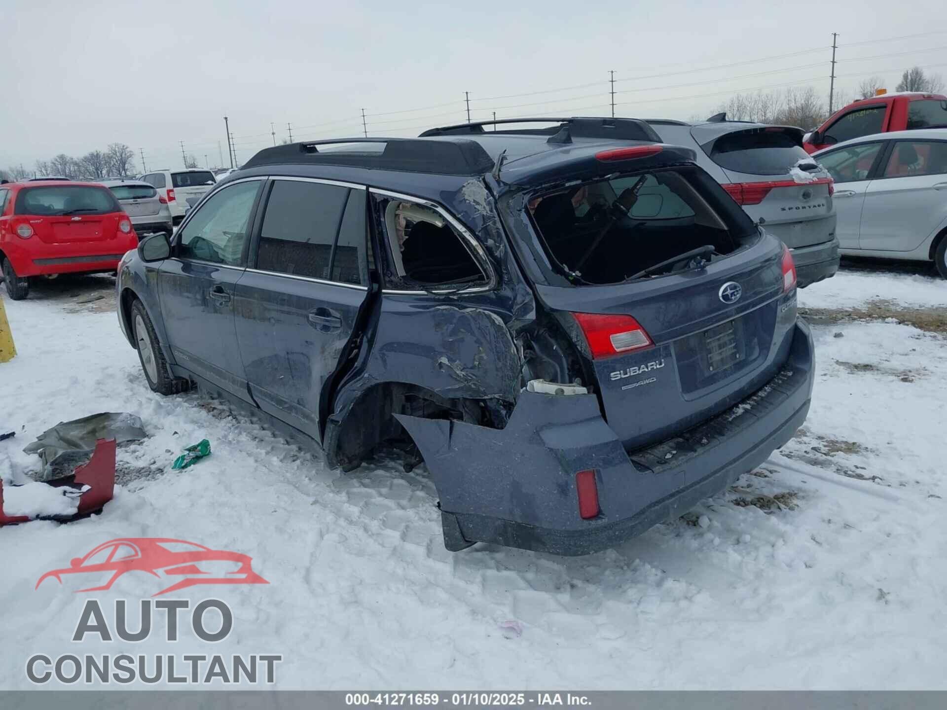 SUBARU OUTBACK 2014 - 4S4BRCCC4E3309171
