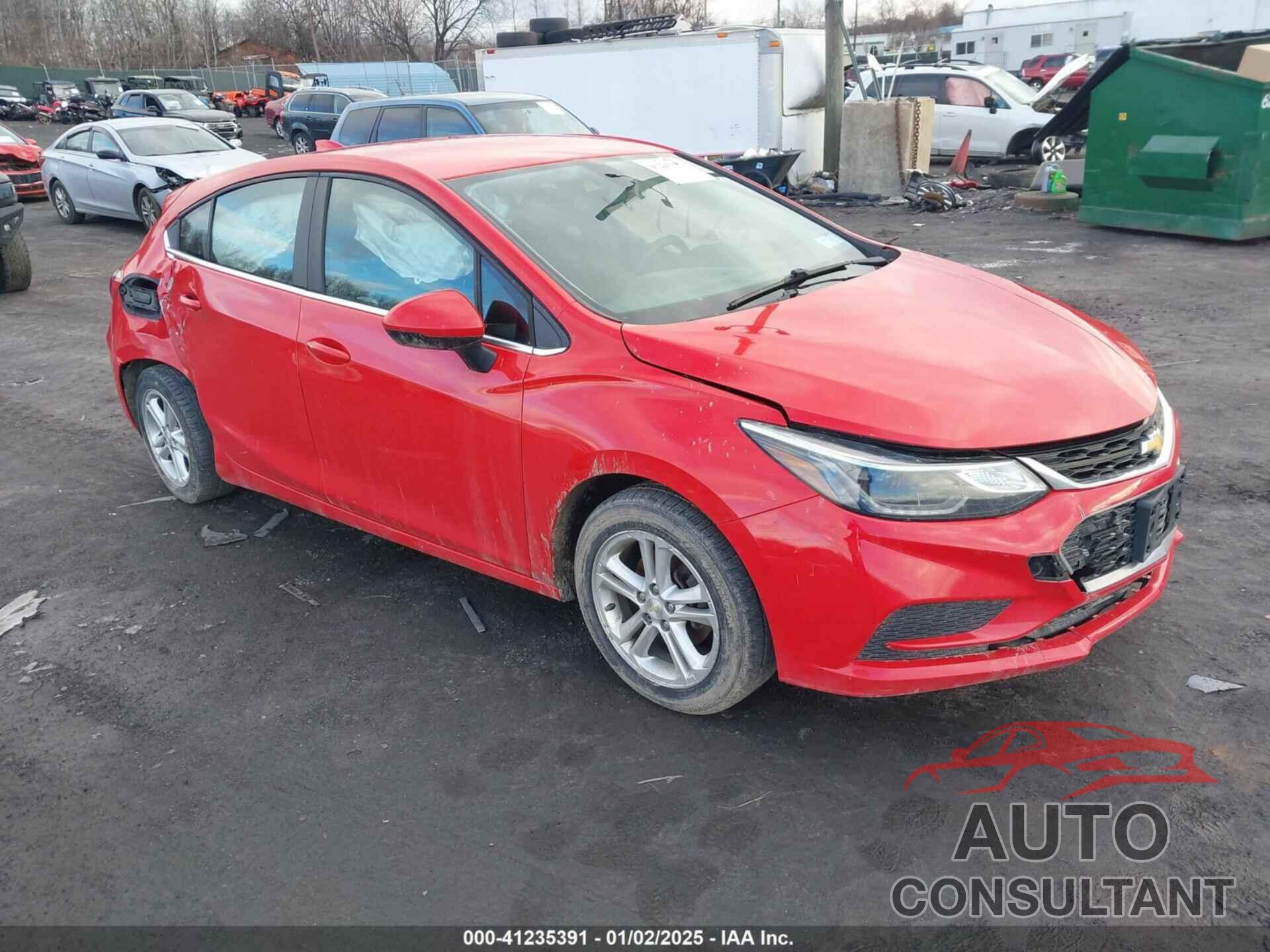 CHEVROLET CRUZE 2017 - 3G1BE6SM3HS587417