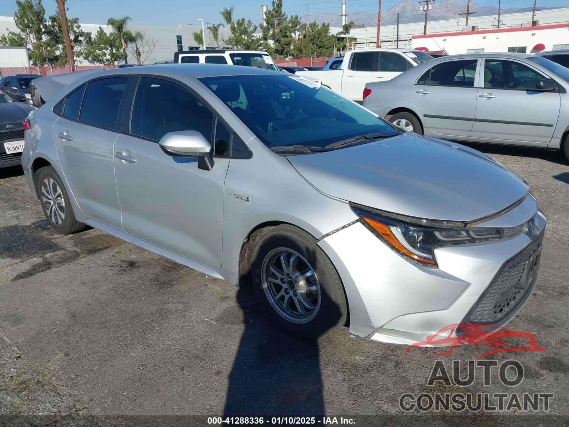 TOYOTA COROLLA 2020 - JTDEBRBE5LJ001186