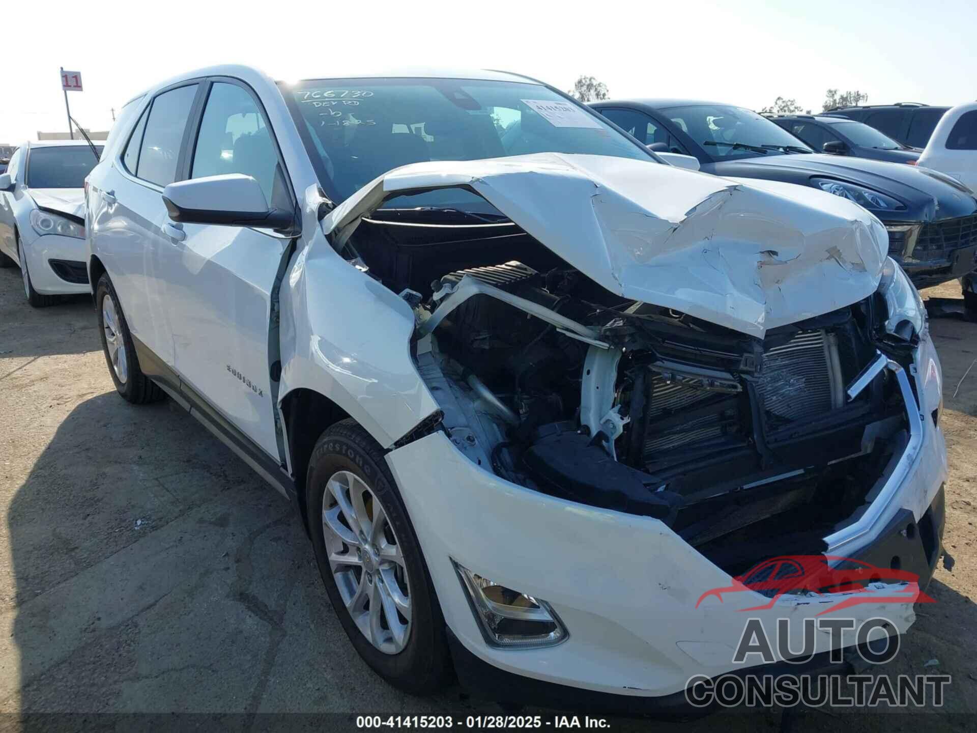 CHEVROLET EQUINOX 2021 - 3GNAXUEV6MS163592