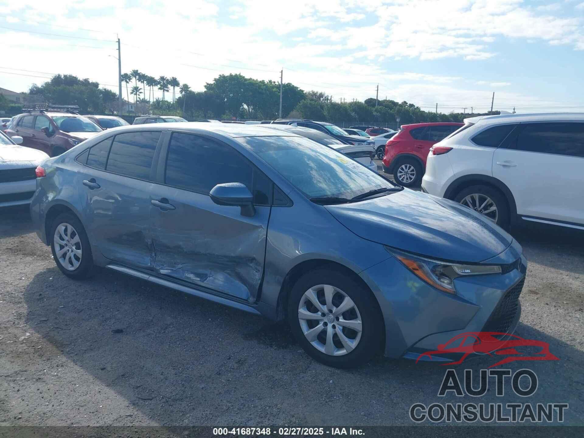 TOYOTA COROLLA 2021 - JTDEPMAE4MJ121679