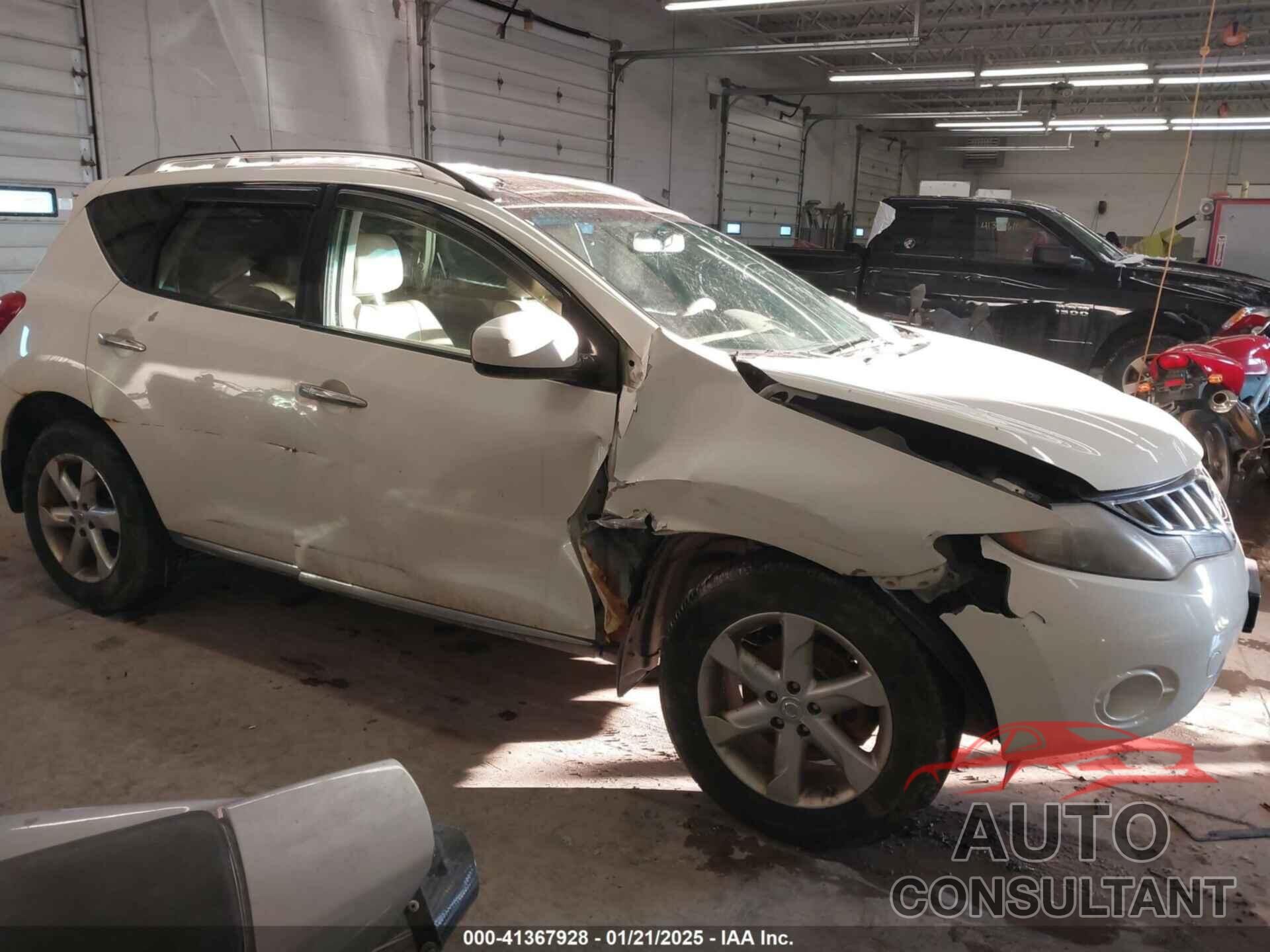NISSAN MURANO 2009 - JN8AZ18W89W209753