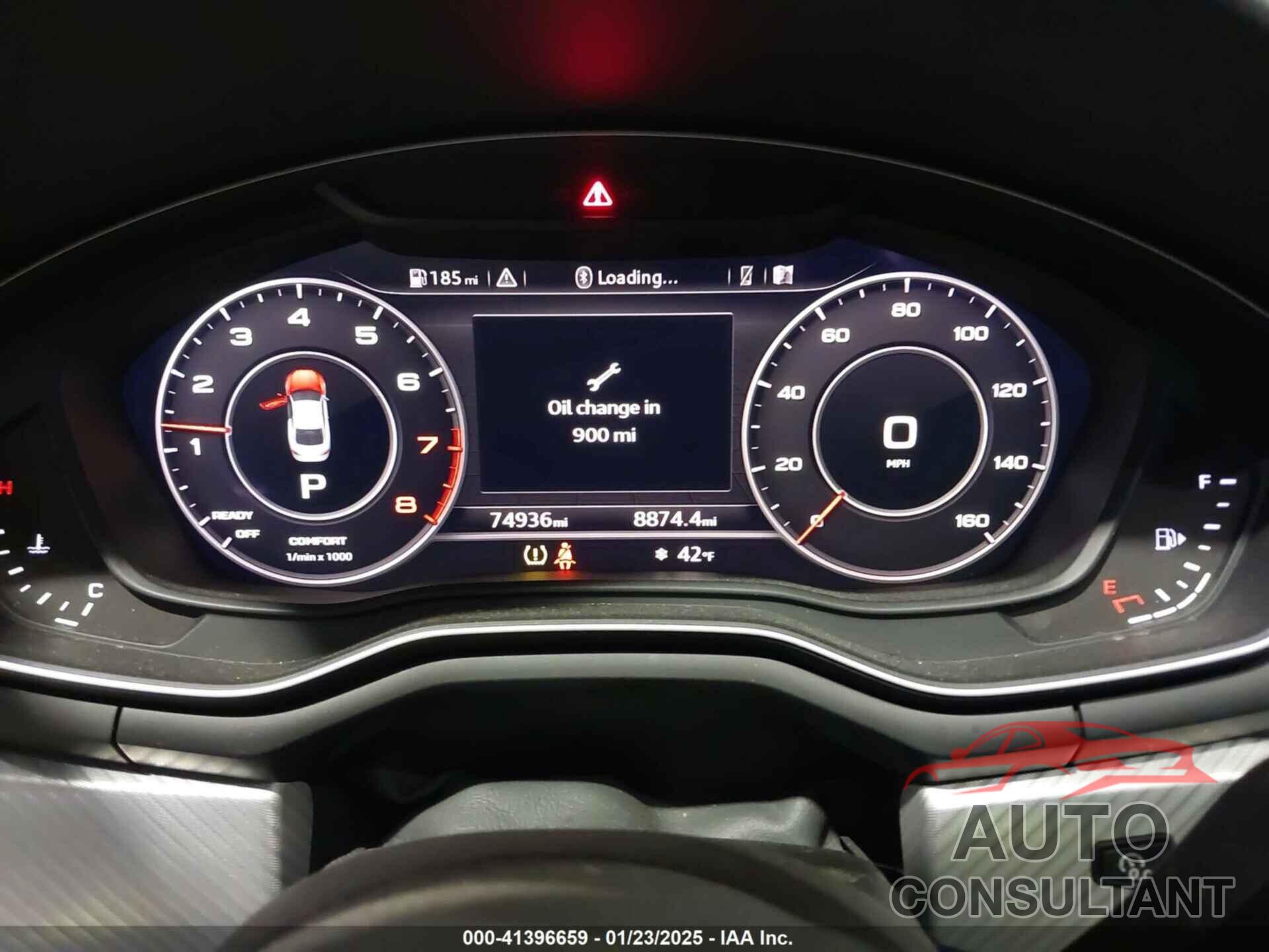 AUDI A5 2018 - WAUTNAF50JA011354