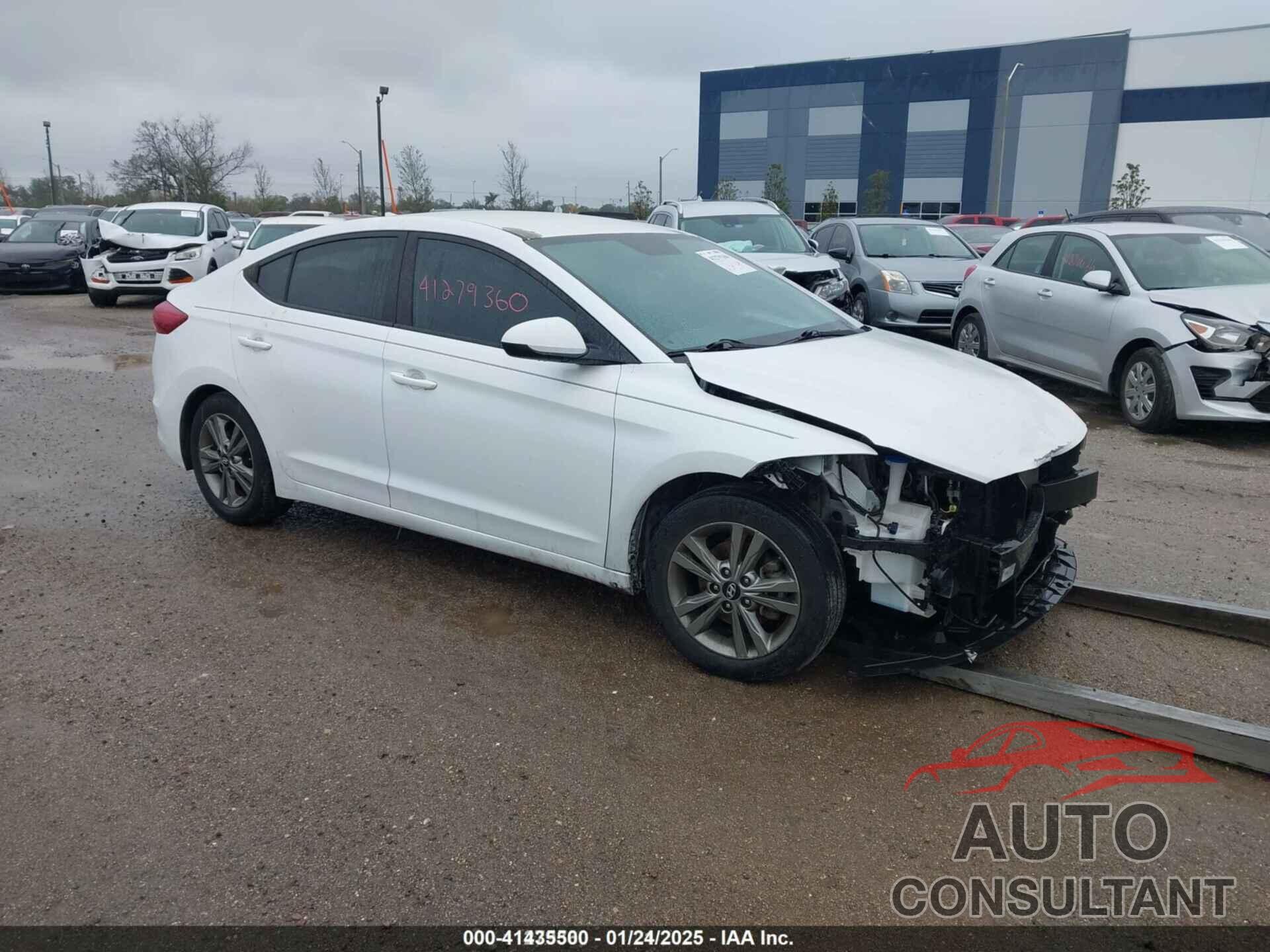HYUNDAI ELANTRA 2018 - 5NPD84LF8JH372207