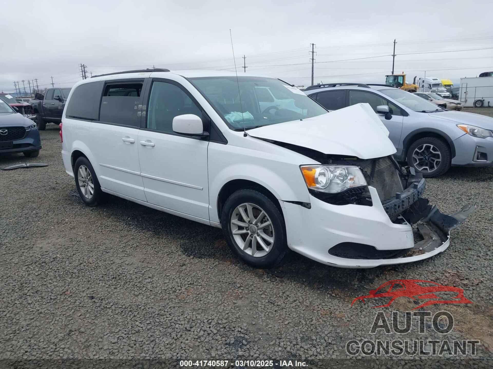 DODGE GRAND CARAVAN 2016 - 2C4RDGCG1GR373156