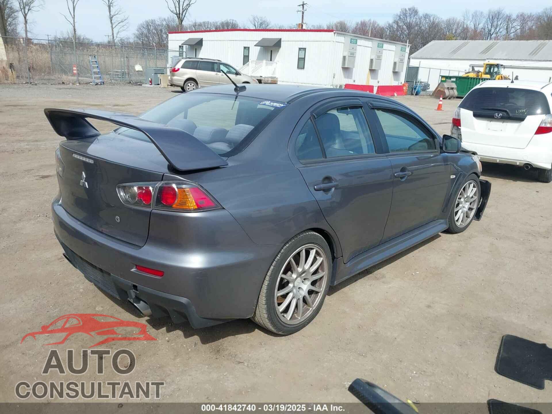 MITSUBISHI LANCER EVOLUTION 2011 - JA32W8FV5BU045695