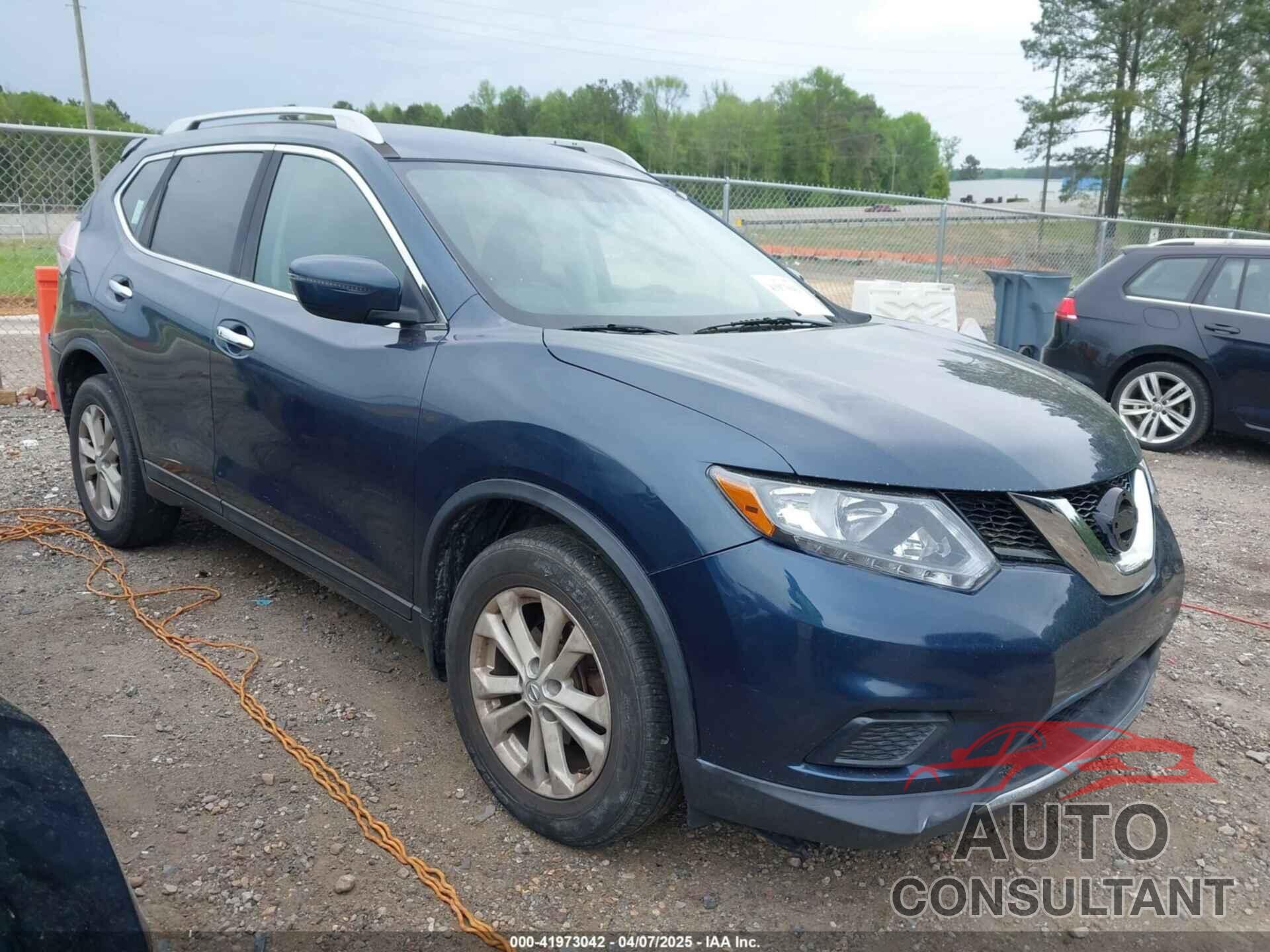 NISSAN ROGUE 2016 - 5N1AT2MT2GC826333
