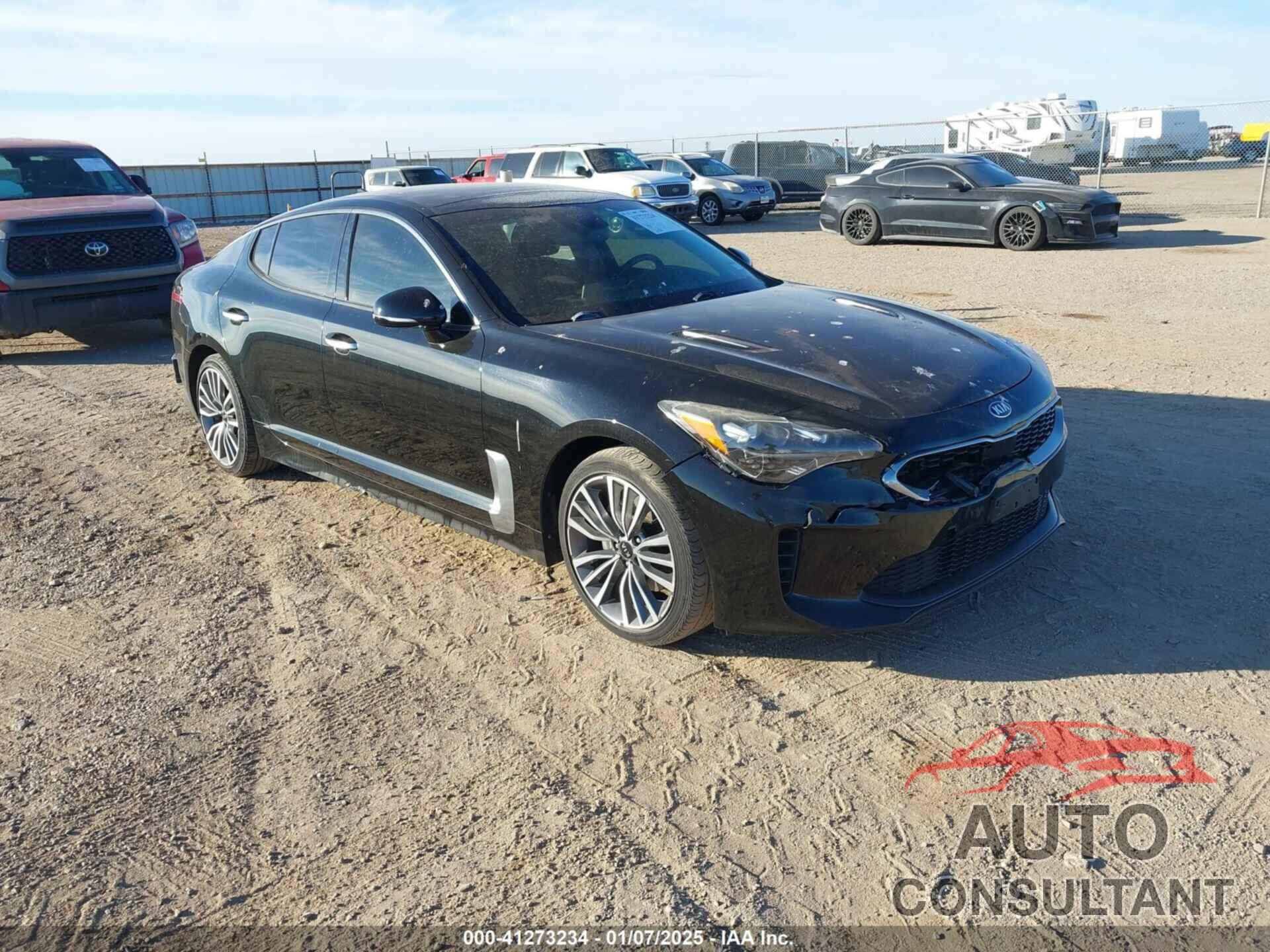 KIA STINGER 2018 - KNAE25LA1J6014213