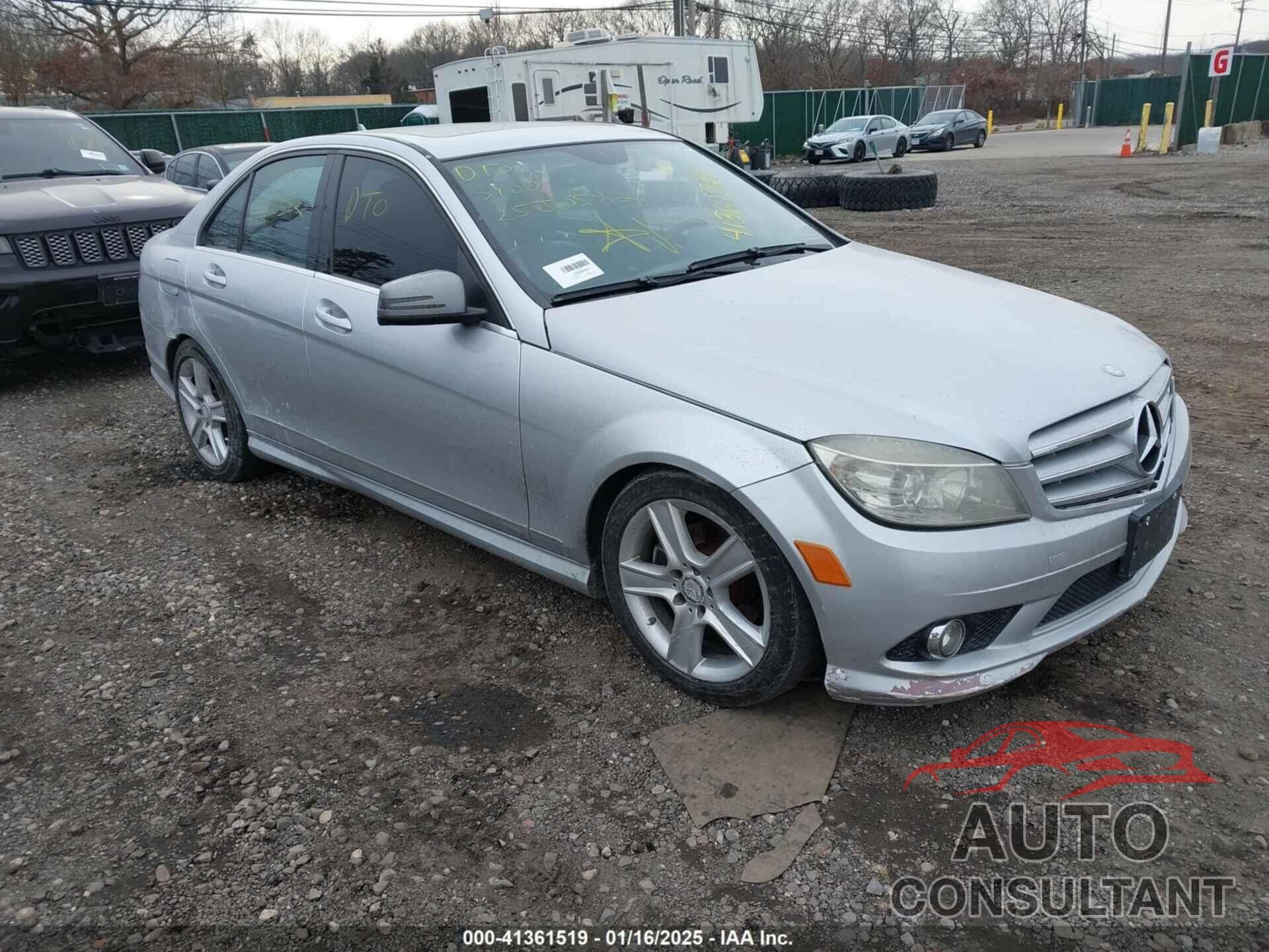 MERCEDES-BENZ C-CLASS 2010 - WDDGF8BBXAF403207