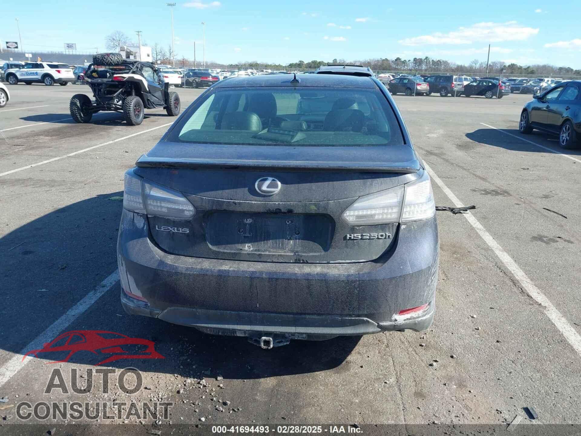 LEXUS HS 2010 - JTHBB1BA9A2035560