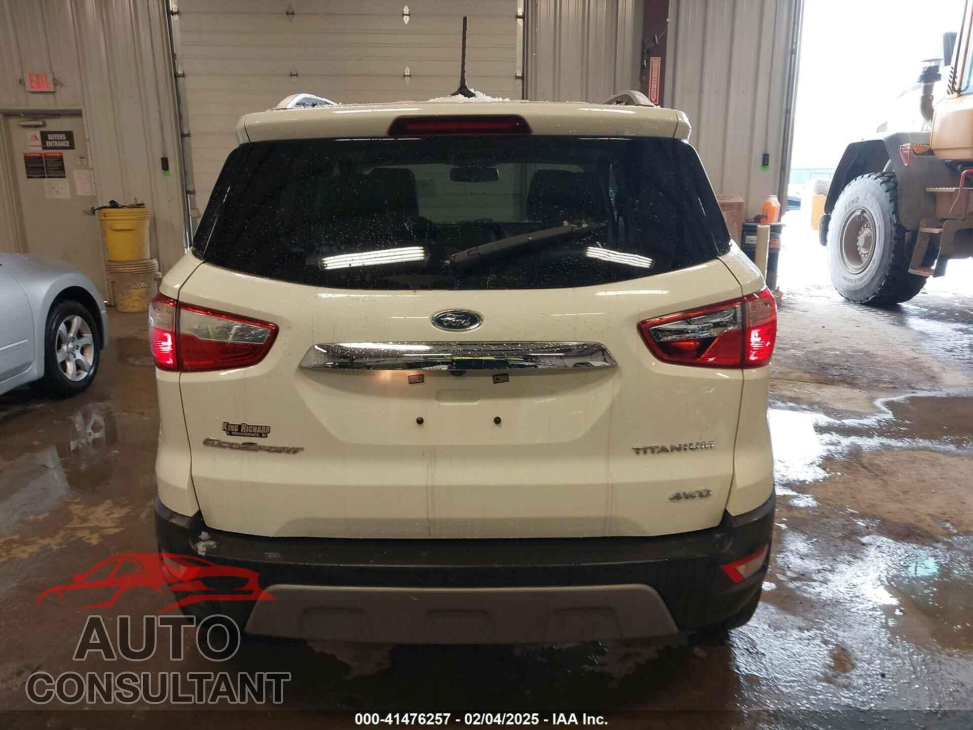 FORD ECOSPORT 2019 - MAJ6S3KL2KC287006