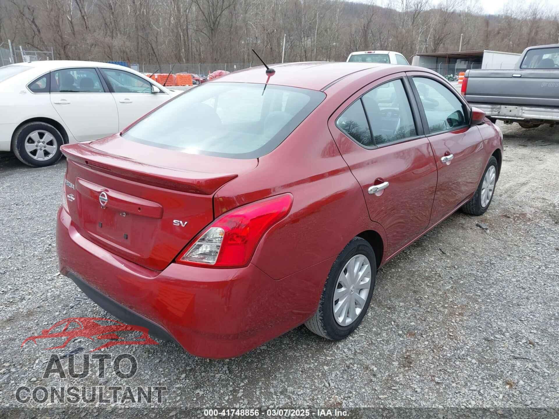 NISSAN VERSA 2019 - 3N1CN7AP3KL847428