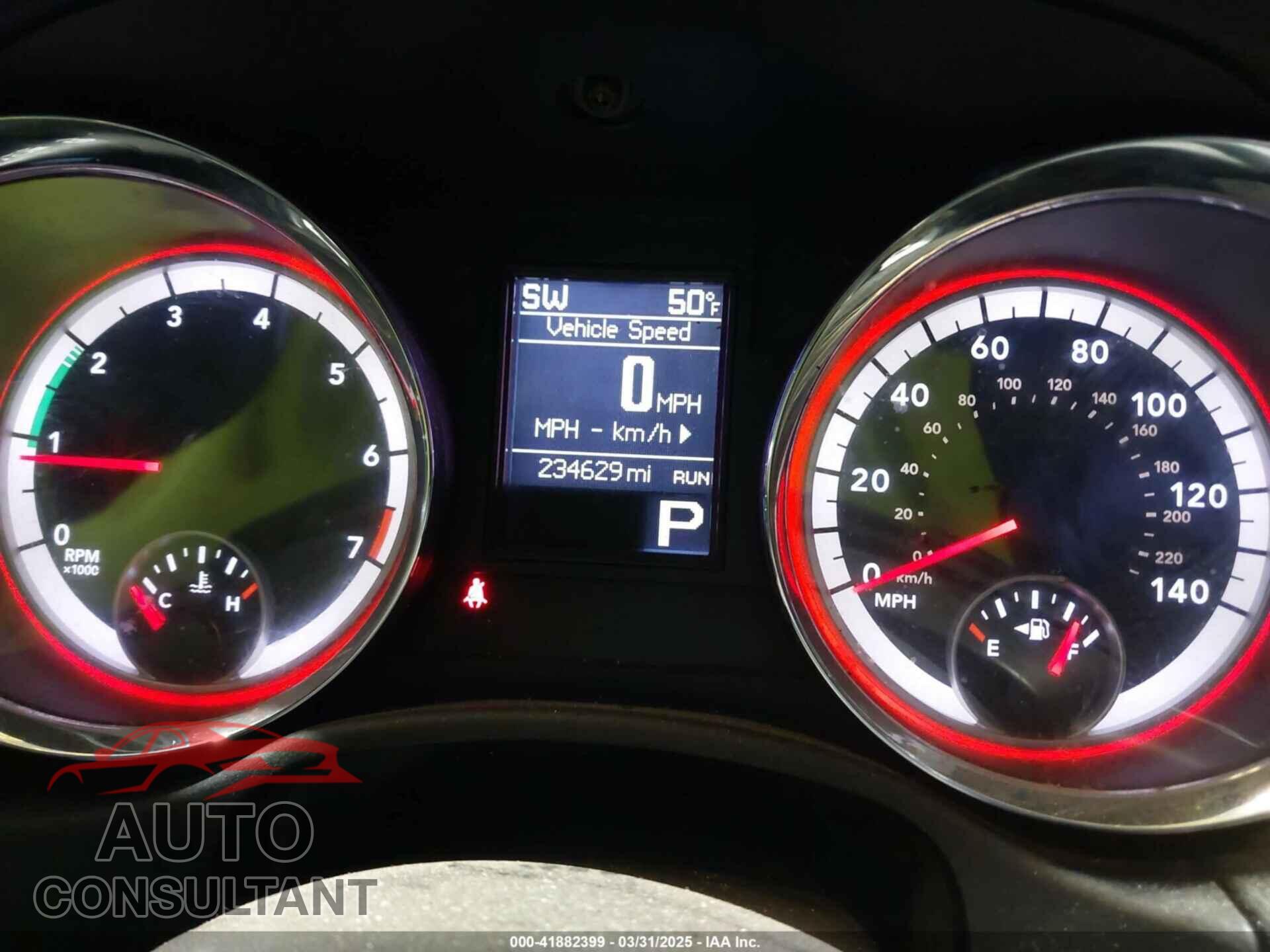 DODGE DURANGO 2012 - 1C4RDJDG6CC164154