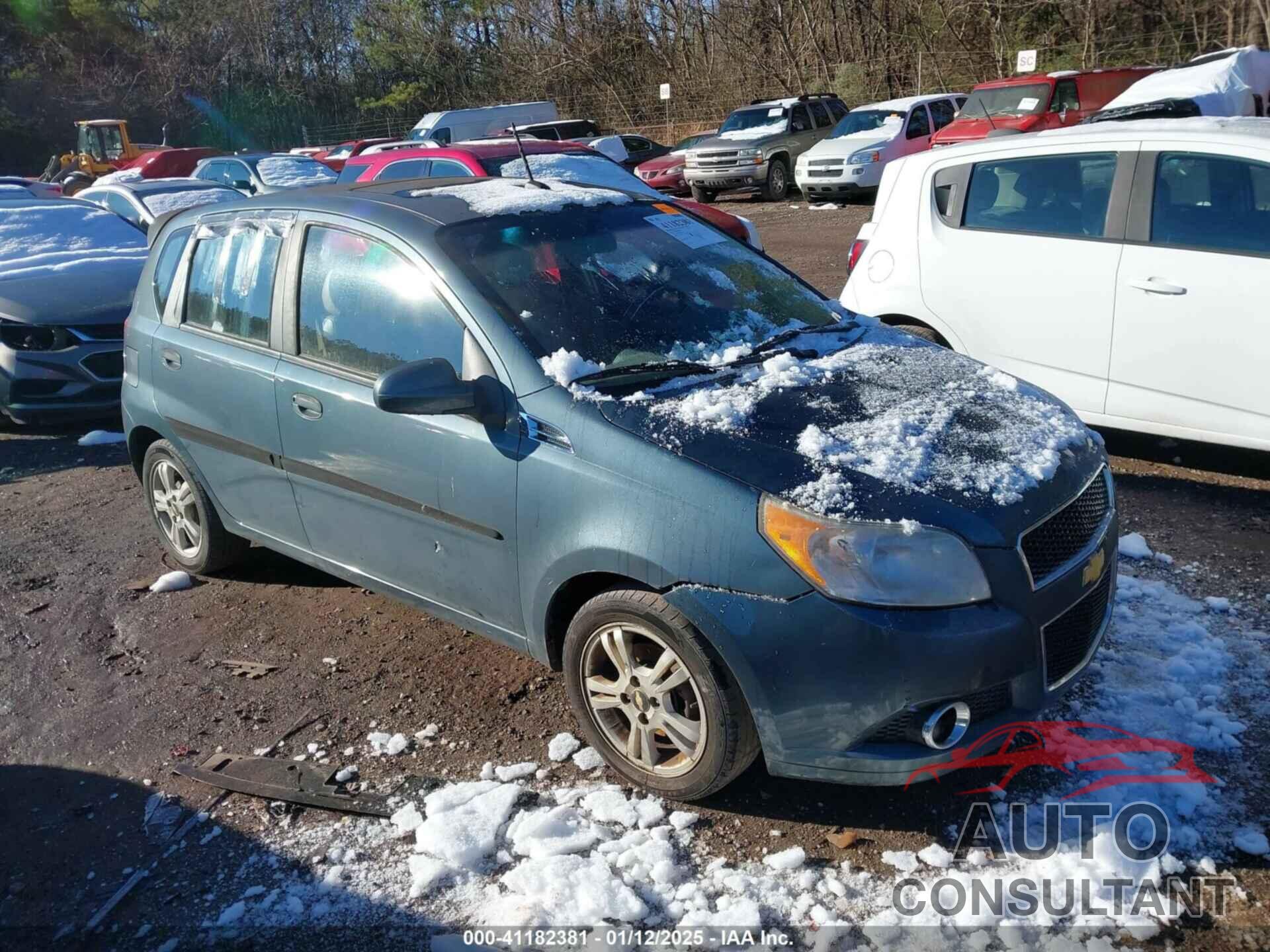 CHEVROLET AVEO 2011 - KL1TG6DE9BB137504