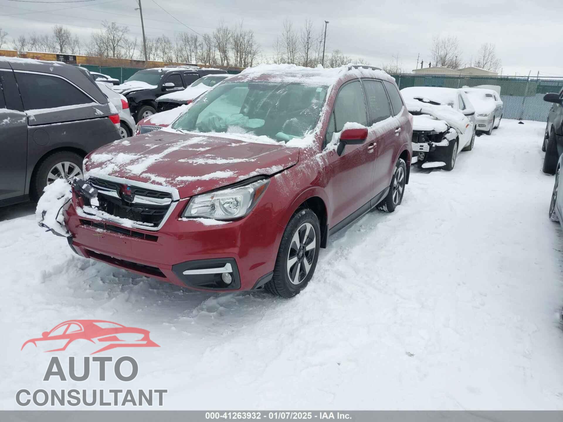 SUBARU FORESTER 2017 - JF2SJAJC5HH545985