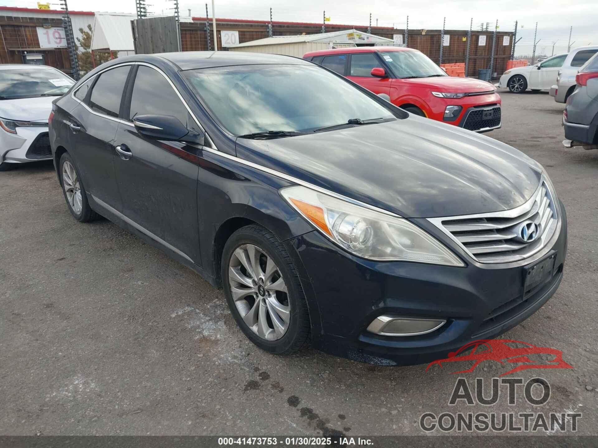 HYUNDAI AZERA 2012 - KMHFG4JG6CA155798