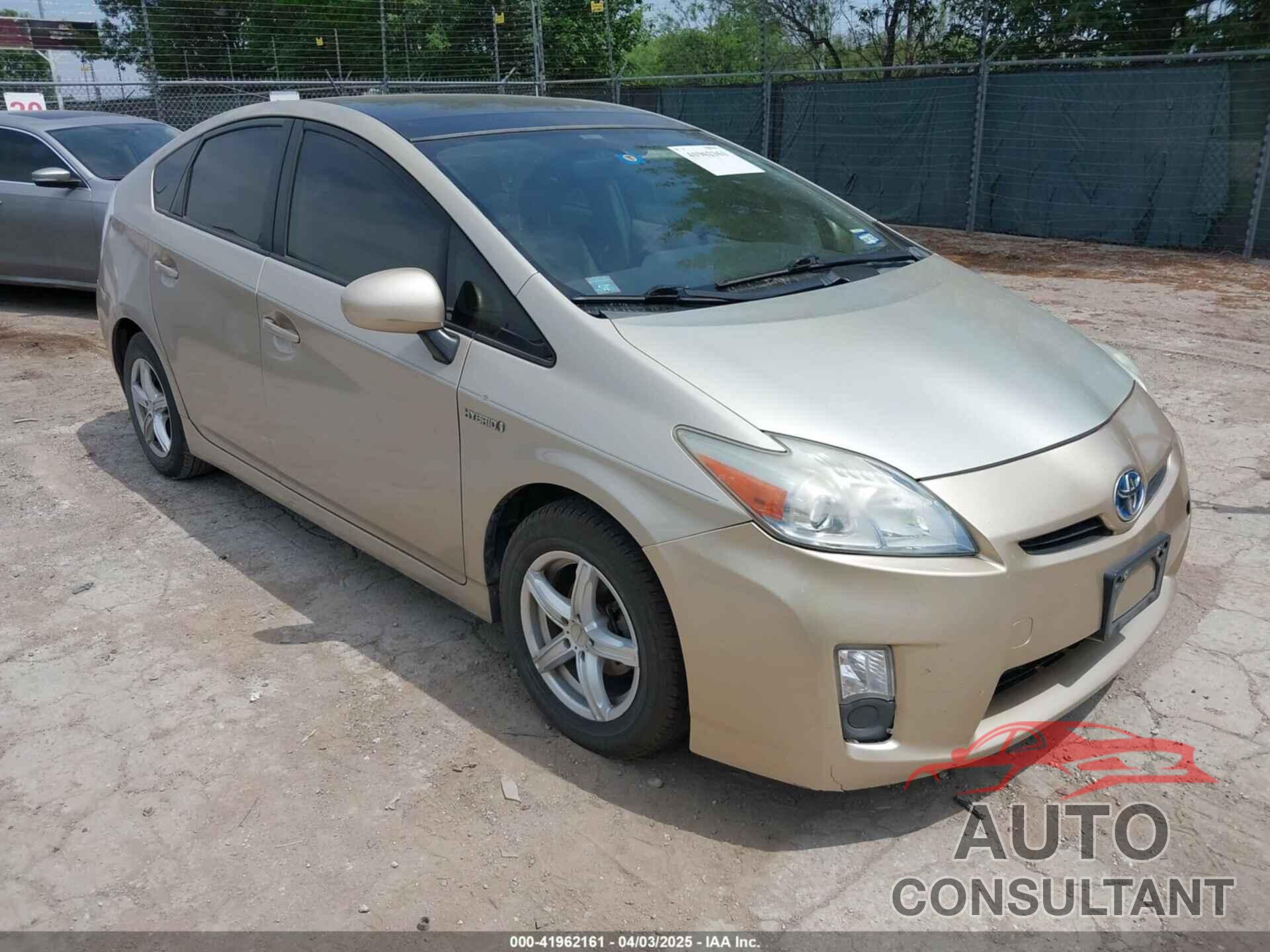 TOYOTA PRIUS 2010 - JTDKN3DU1A0062761
