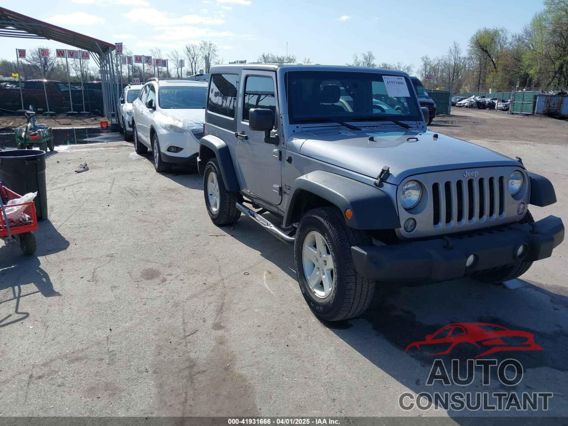 JEEP WRANGLER 2015 - 1C4GJWAG0FL503254