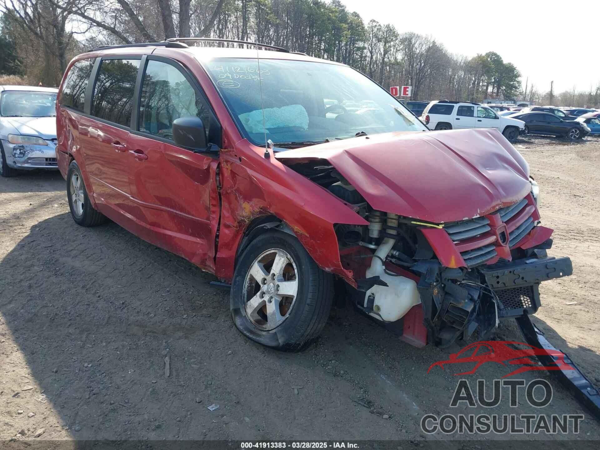 DODGE GRAND CARAVAN 2009 - 2D8HN44E79R673244