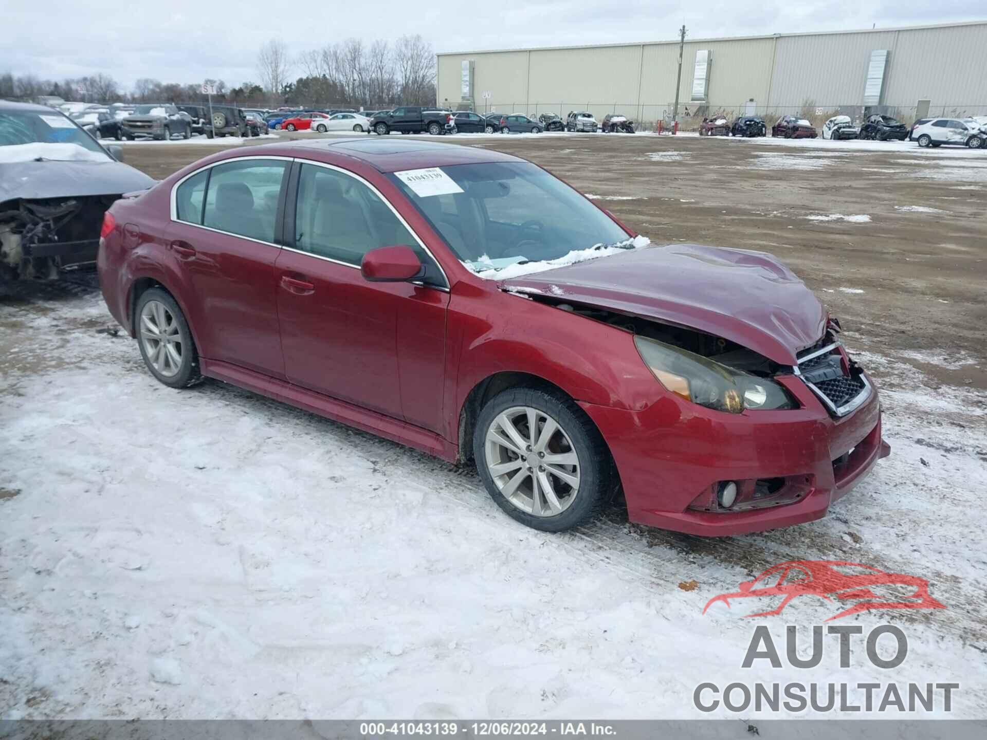 SUBARU LEGACY 2013 - 4S3BMCH68D3004020