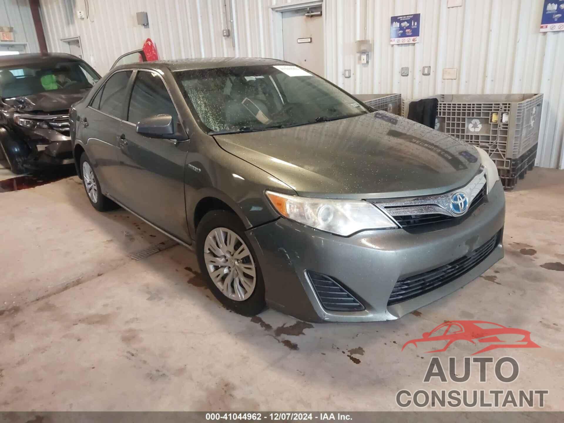 TOYOTA CAMRY HYBRID 2014 - 4T1BD1FK5EU101977