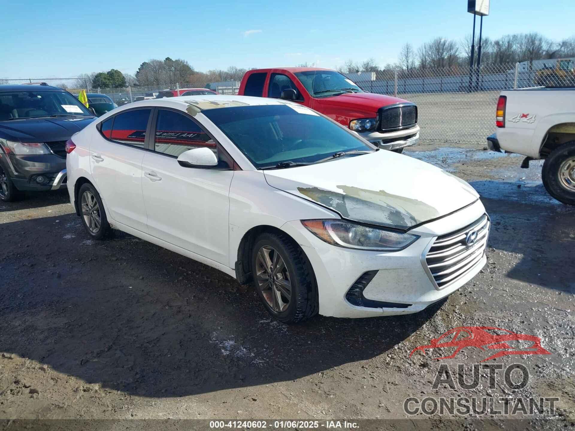 HYUNDAI ELANTRA 2018 - 5NPD84LF6JH294137