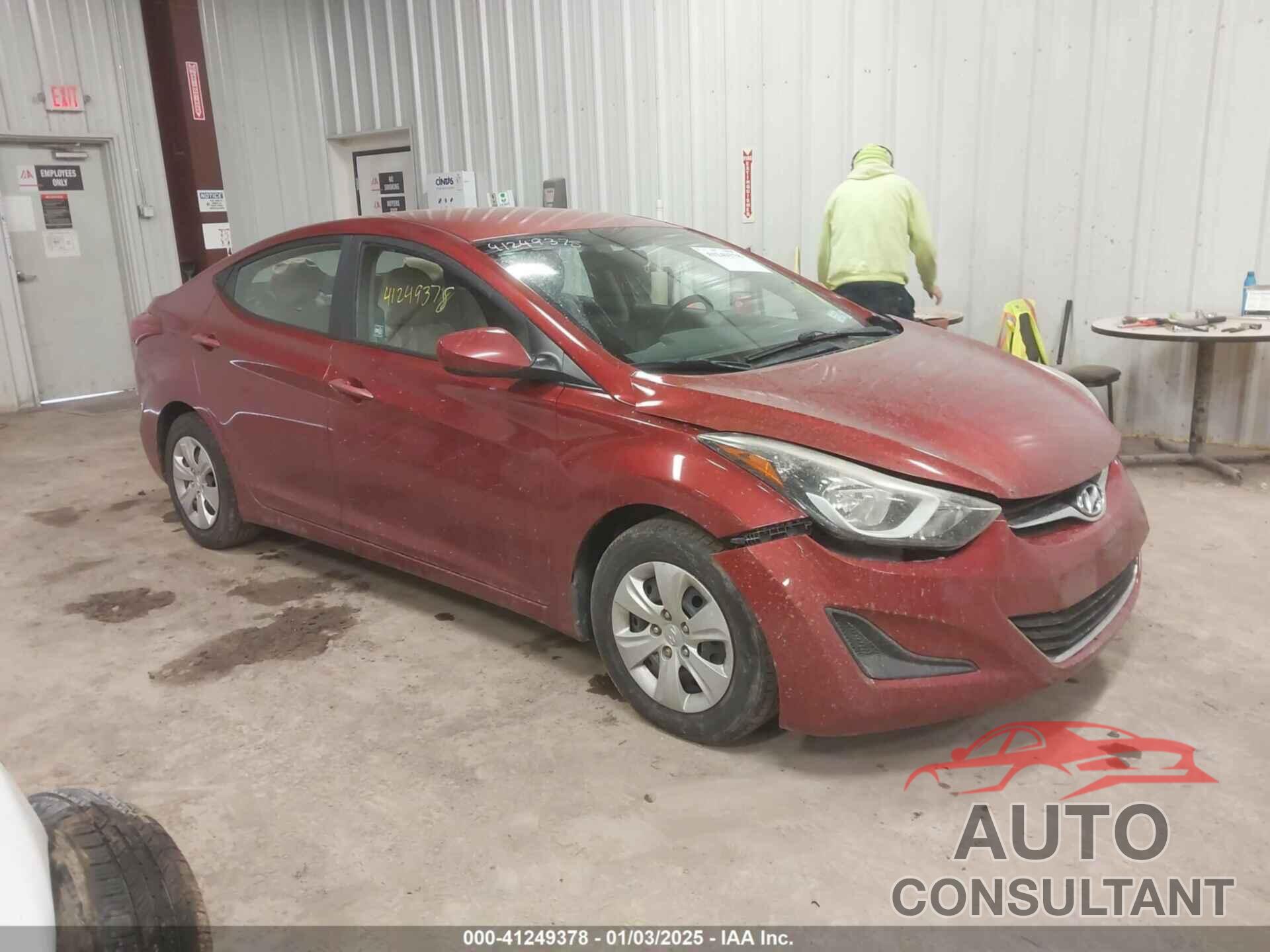 HYUNDAI ELANTRA 2016 - 5NPDH4AE7GH753422
