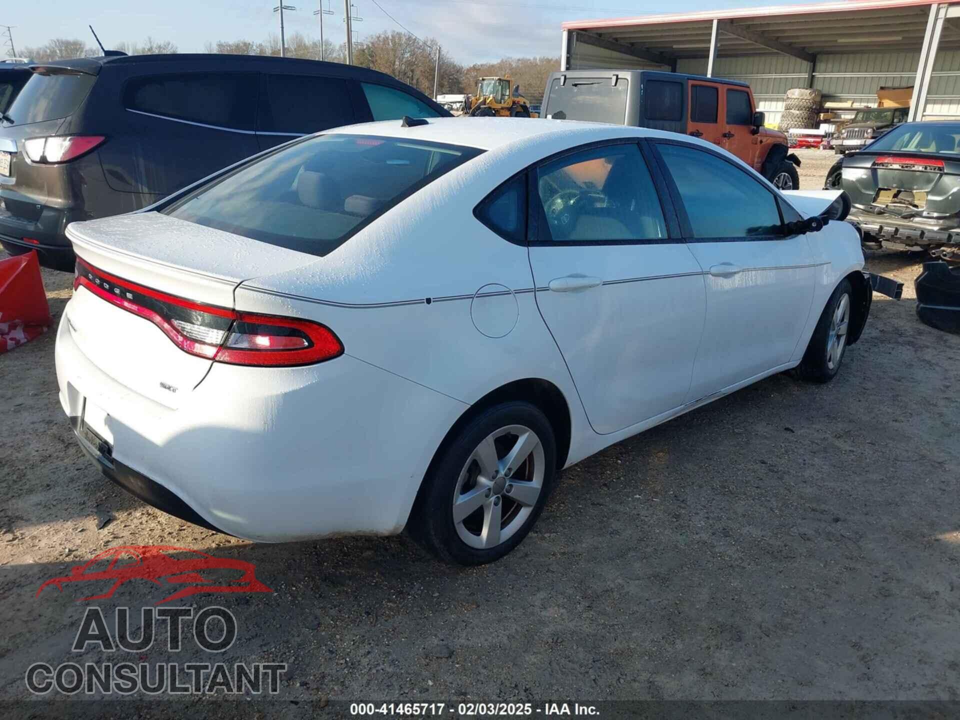 DODGE DART 2015 - 1C3CDFBB3FD172631