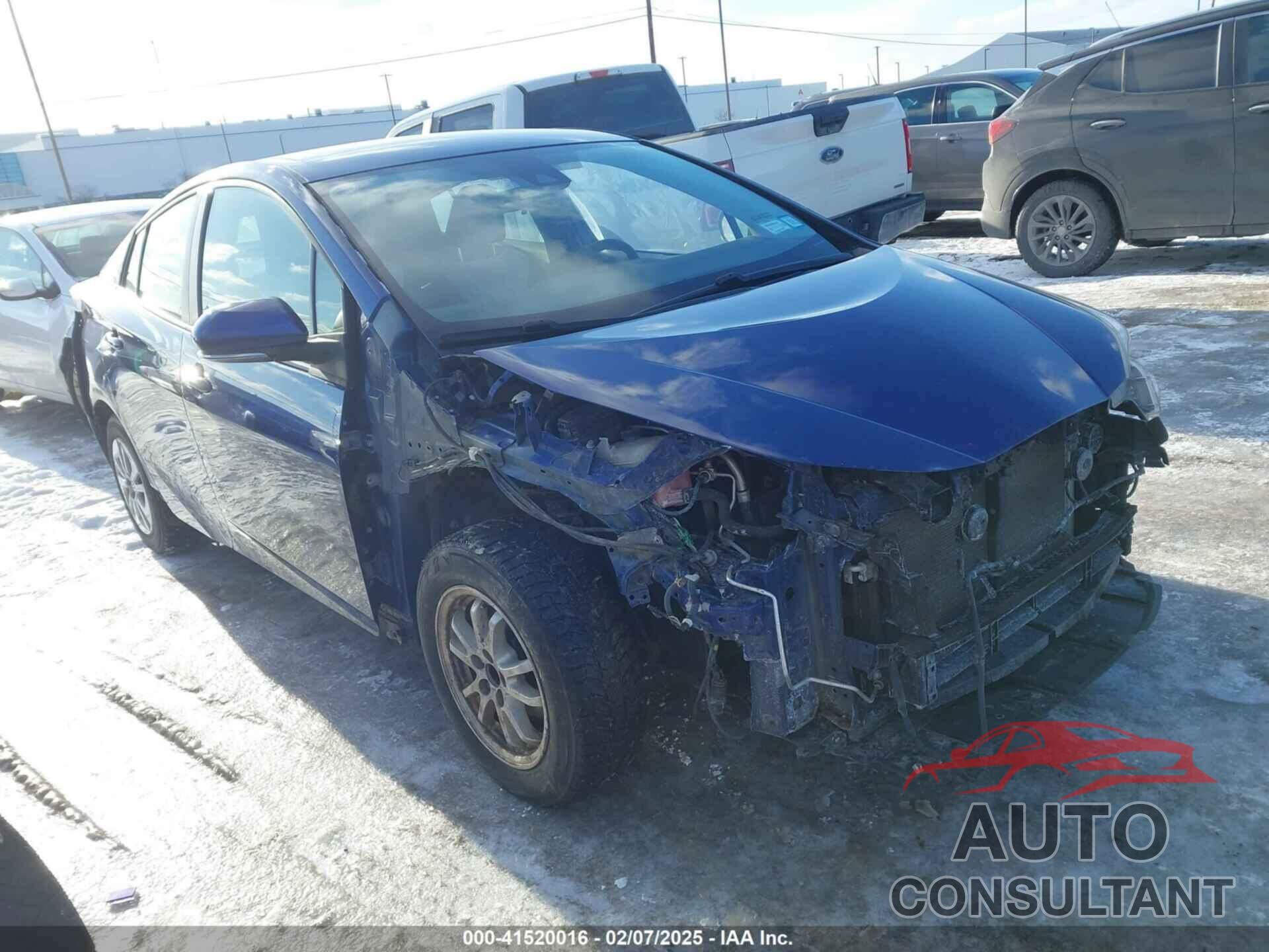 TOYOTA PRIUS 2017 - JTDKBRFU1H3537147