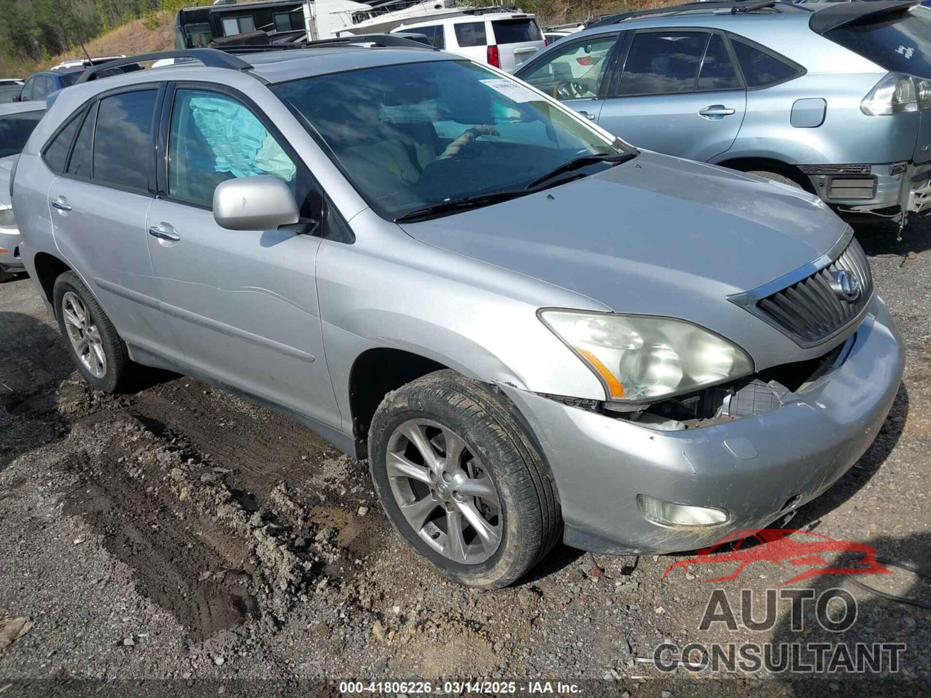 LEXUS RX 350 2009 - 2T2HK31U99C126257