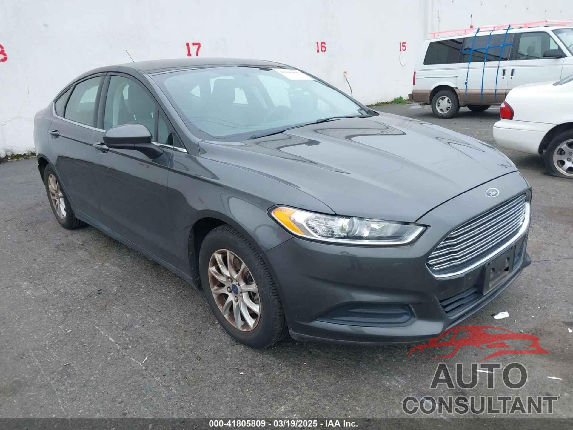 FORD FUSION 2016 - 1FA6P0G77G5123225