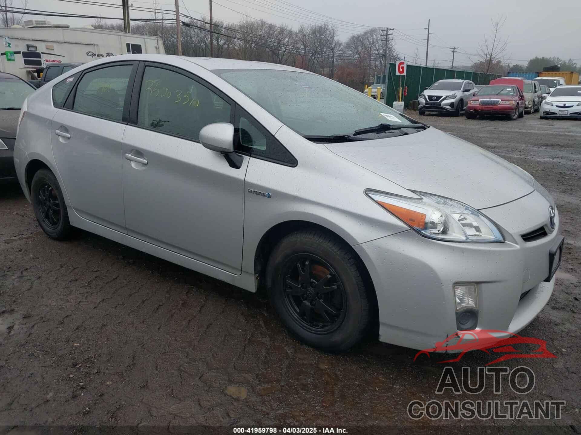 TOYOTA PRIUS 2010 - JTDKN3DU8A1288211