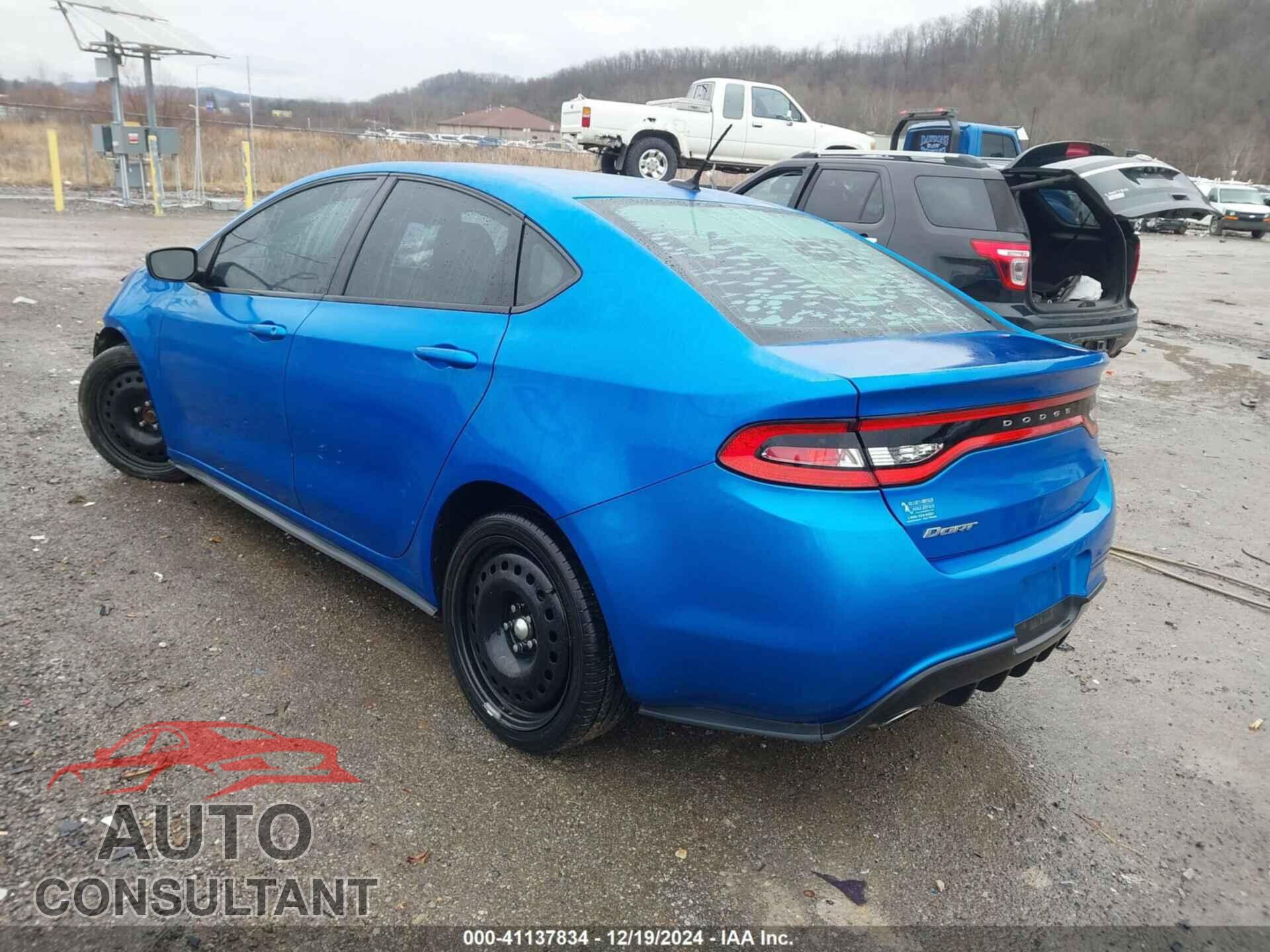 DODGE DART 2015 - 1C3CDFBB4FD252262