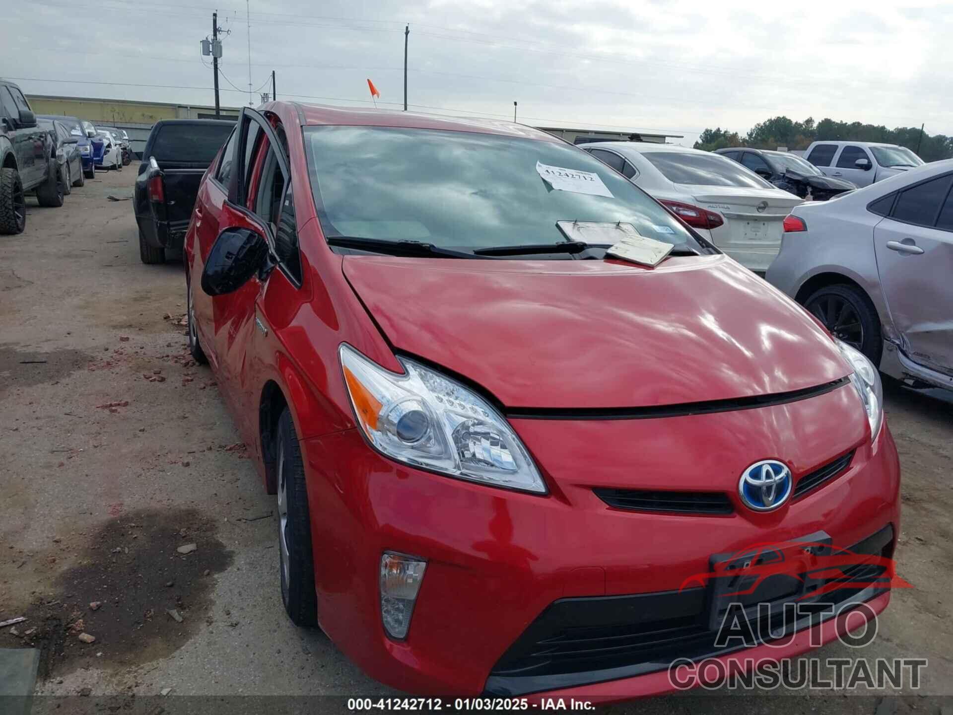 TOYOTA PRIUS 2014 - JTDKN3DU3E1743889